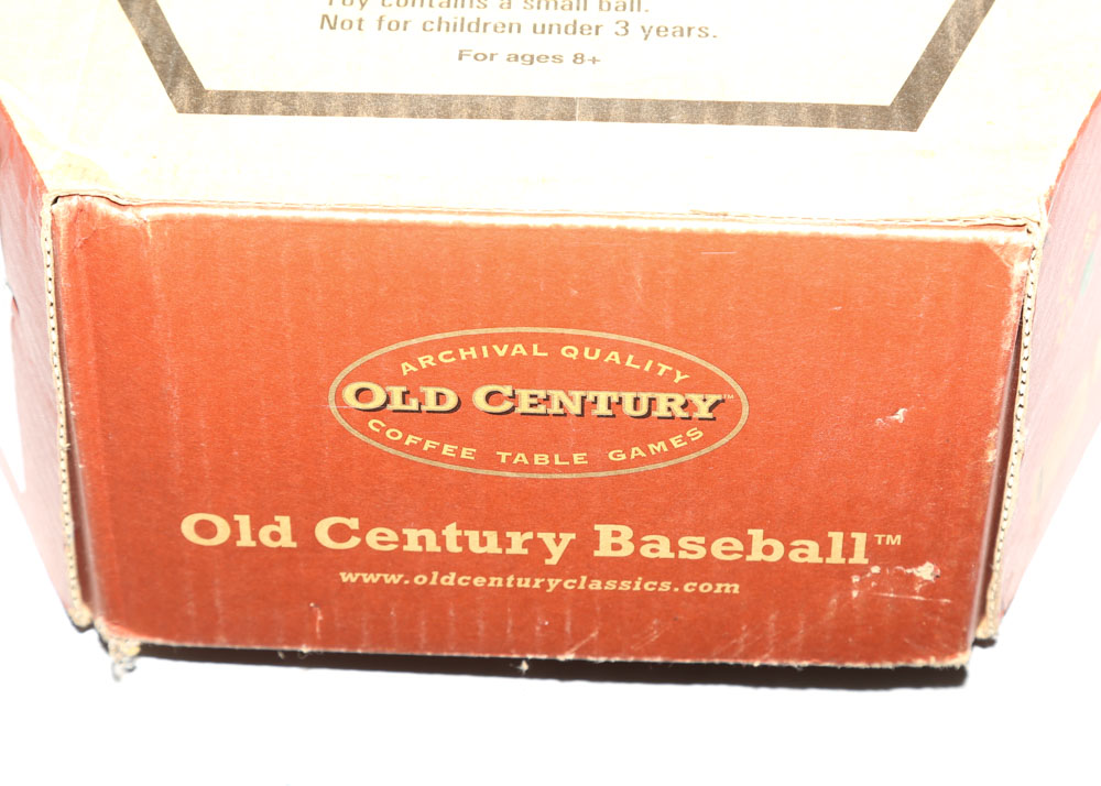 Vintage Old Century Baseball Stadium Pinball Style Coffee Table Game