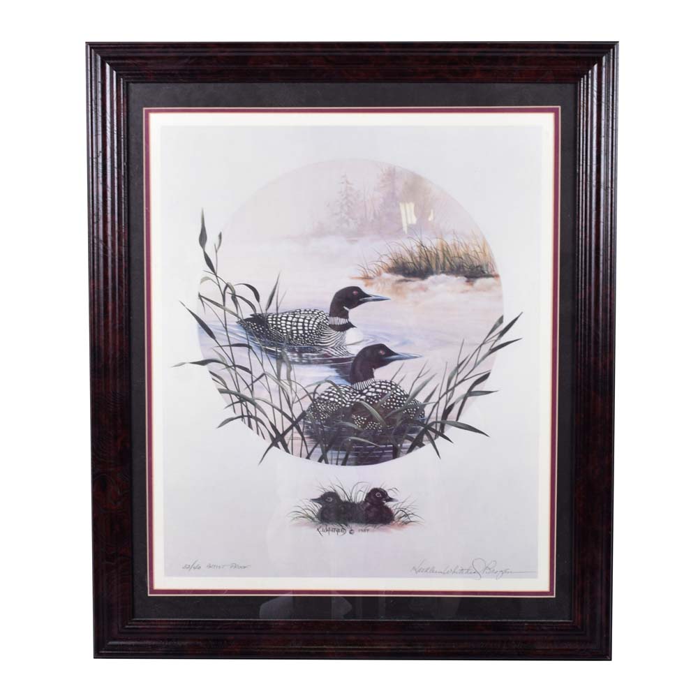 Kathleen Whitehead Artist's Proof Offset Lithograph