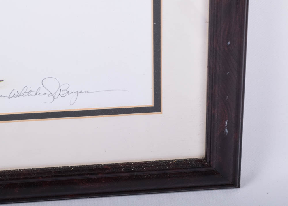 Kathleen Whitehead Limited Edition Offset Lithograph