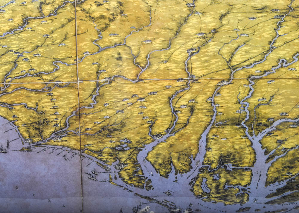 After John Bachmann Giclée Map "Panorama of the Seat of War"