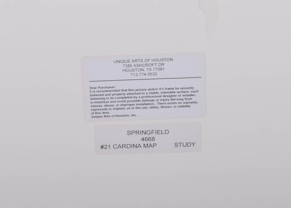 After John Bachmann Giclée Map "Panorama of the Seat of War"