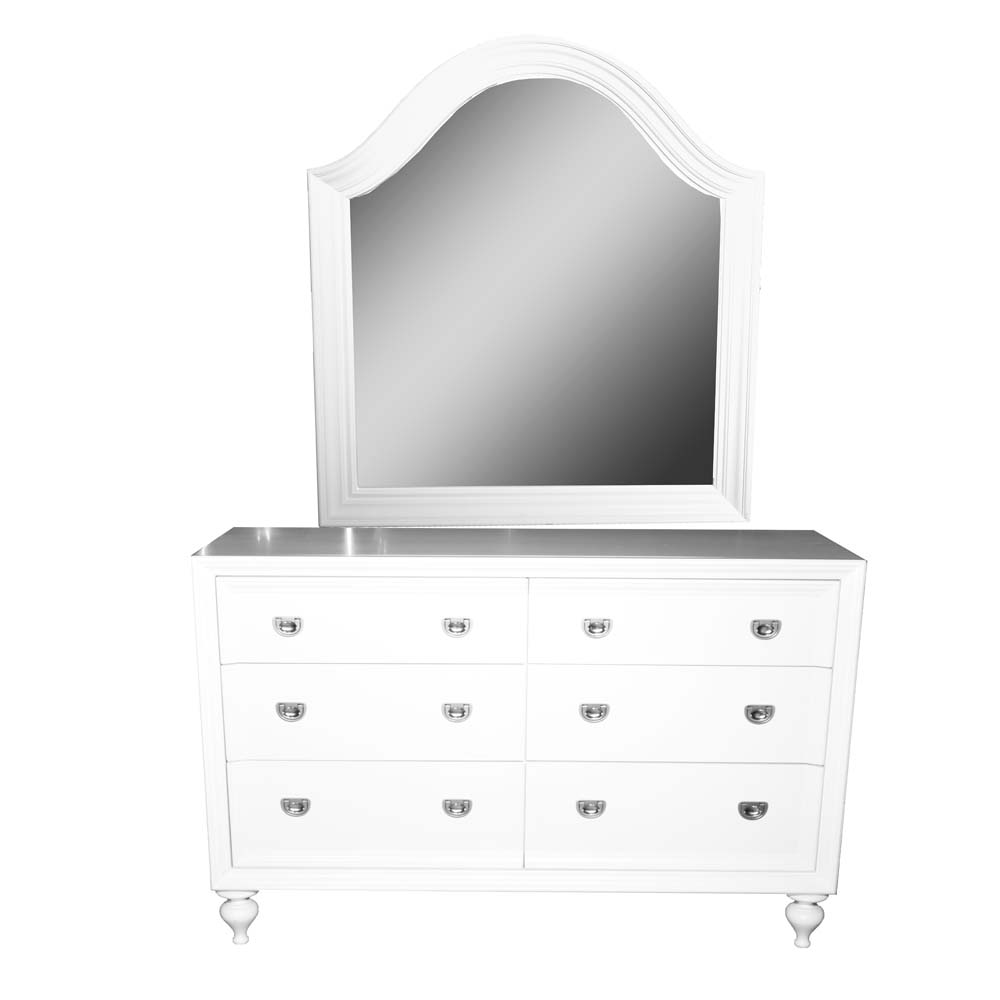 Contemporary Dresser and Mirror from Lea Industries