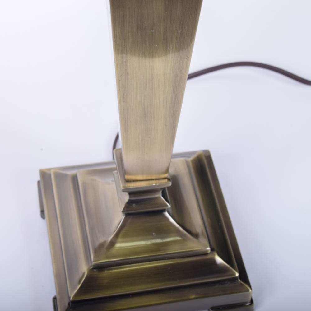 Modern Brass Finished Table Lamp