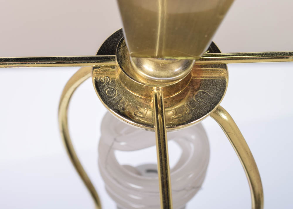 Modern Brass Finished Table Lamp