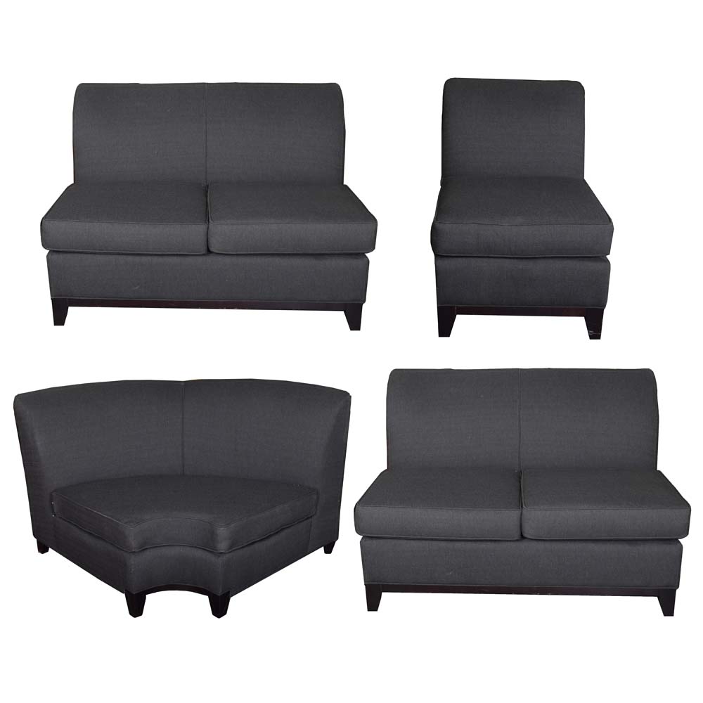 Contemporary Sectional Sofa from Rowe Furniture