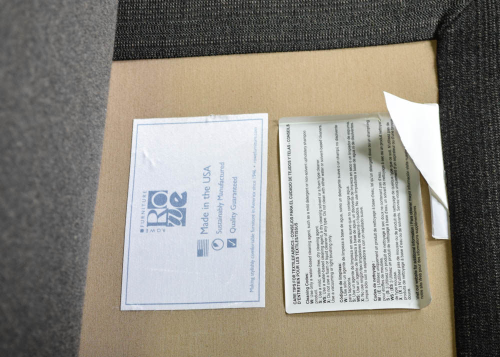 Contemporary Sectional Sofa from Rowe Furniture