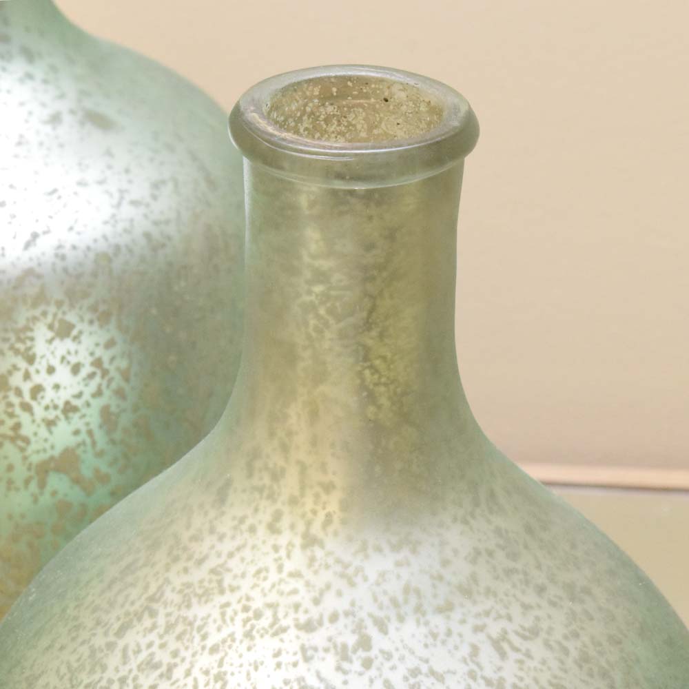 Pier1 Mercury Glass Decorative Bottles