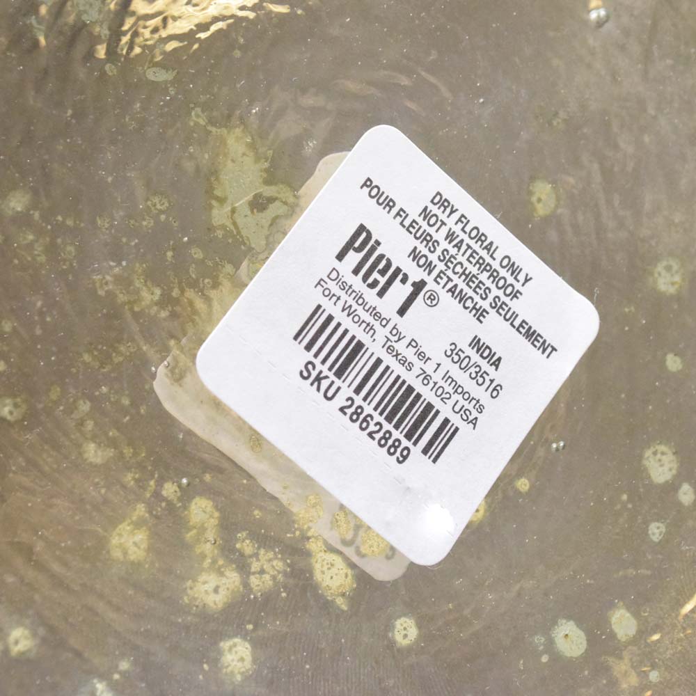 Pier1 Mercury Glass Decorative Bottles