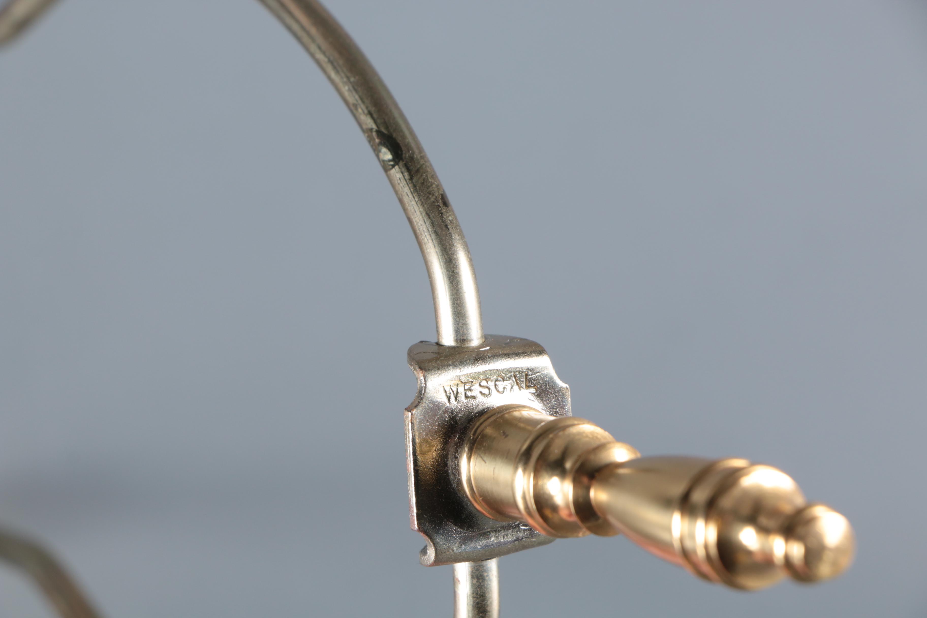 Waterford "Glencar" Crystal and Brass Table Lamp