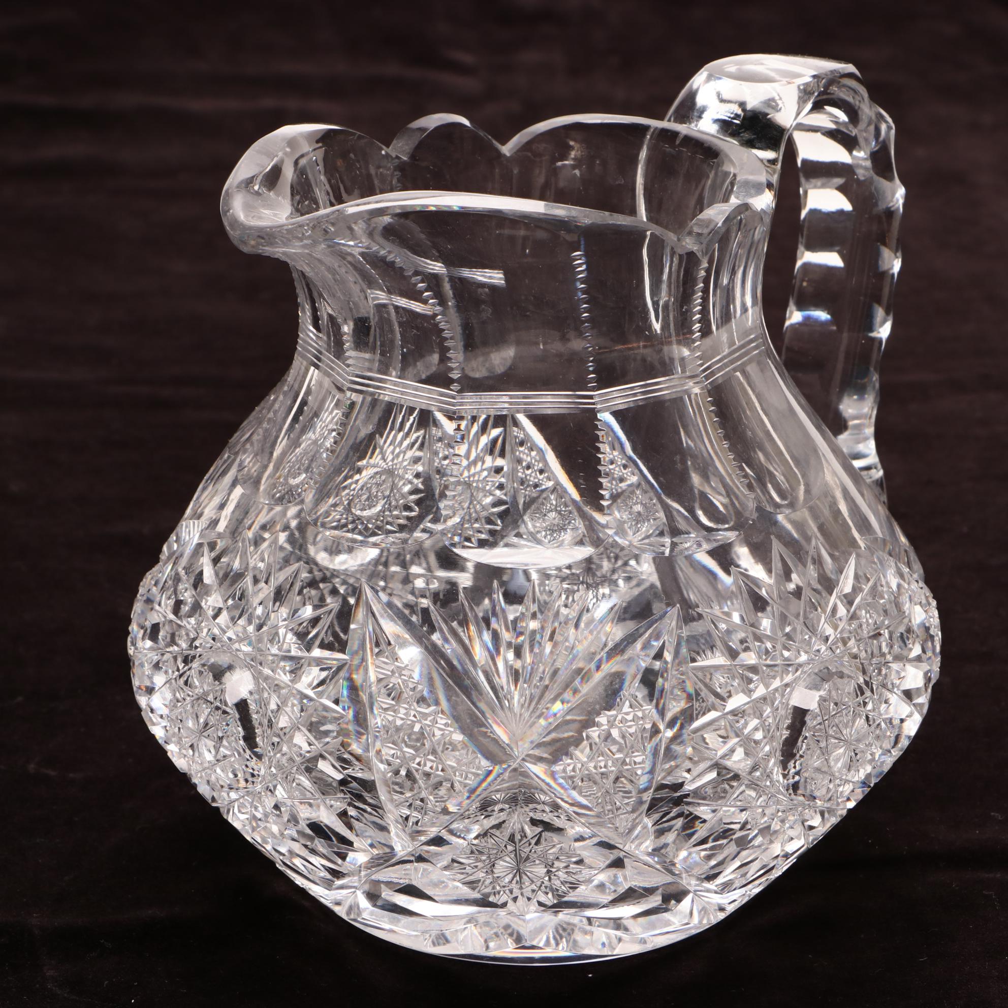 Antique Cut Glass Decor