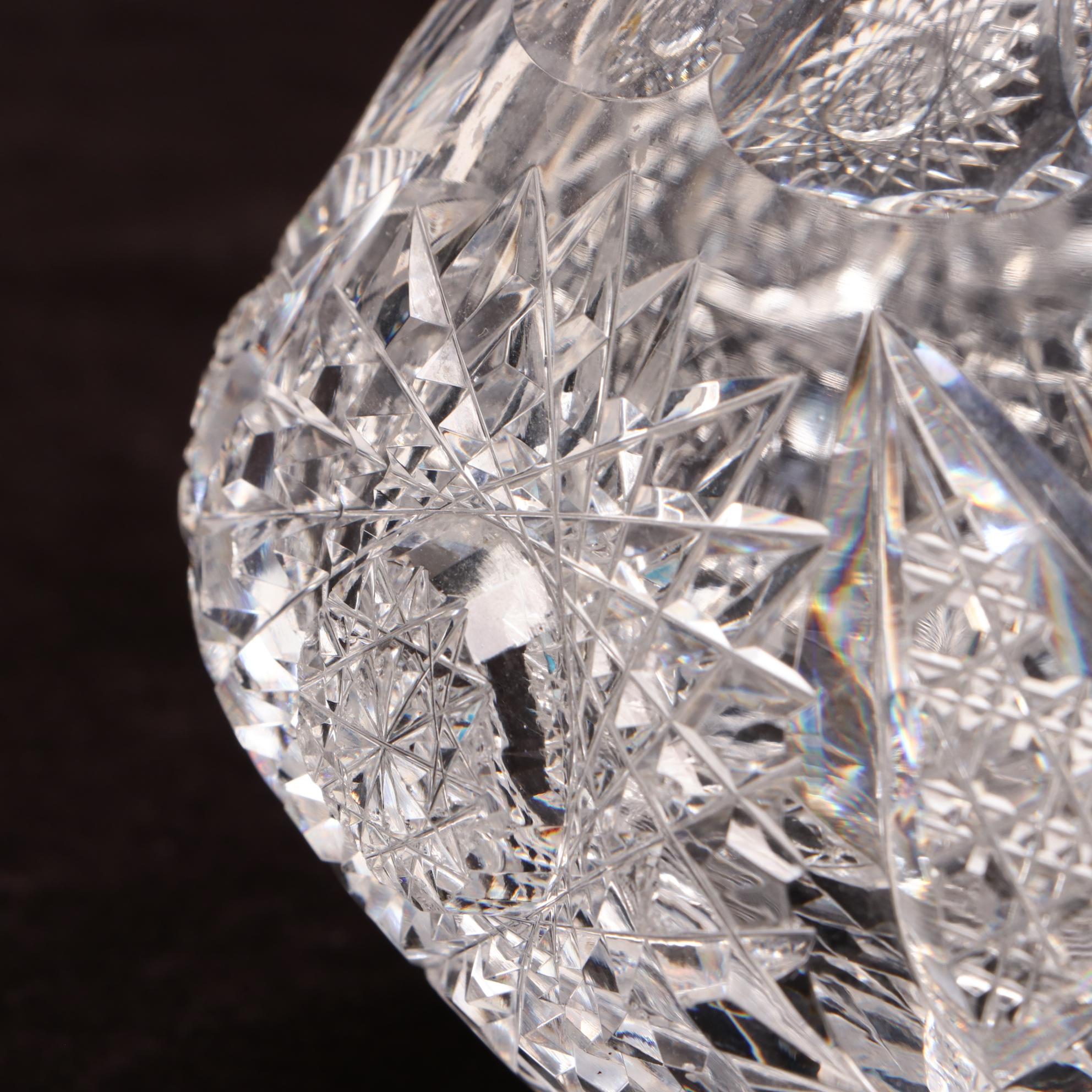 Antique Cut Glass Decor