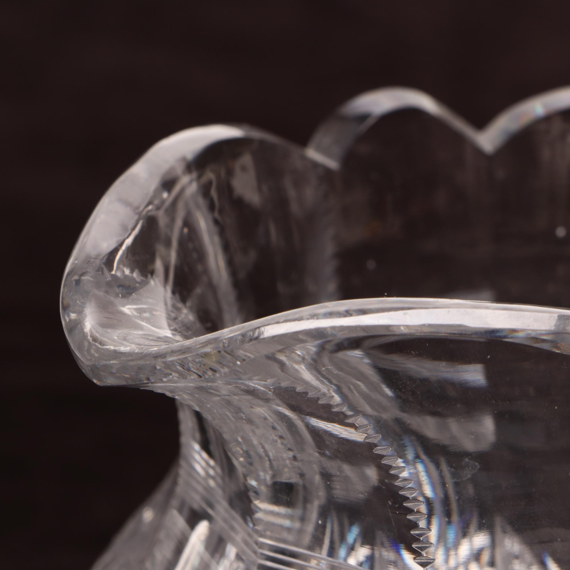 Antique Cut Glass Decor