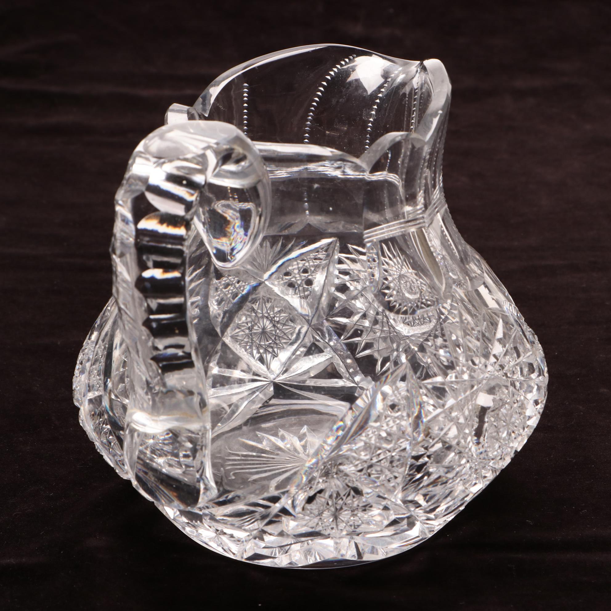 Antique Cut Glass Decor