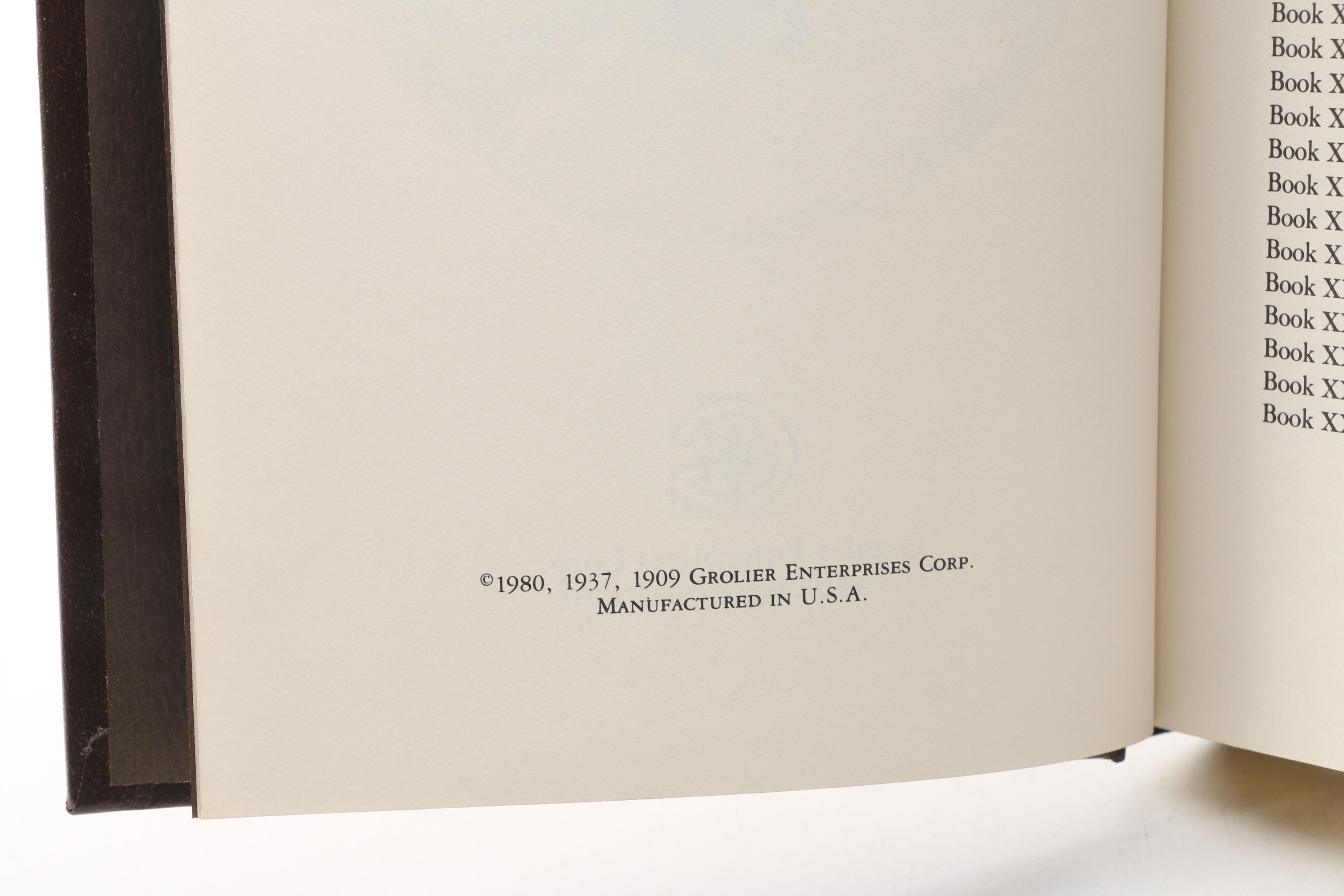 1980s "The Harvard Classics" Collector's Edition Series