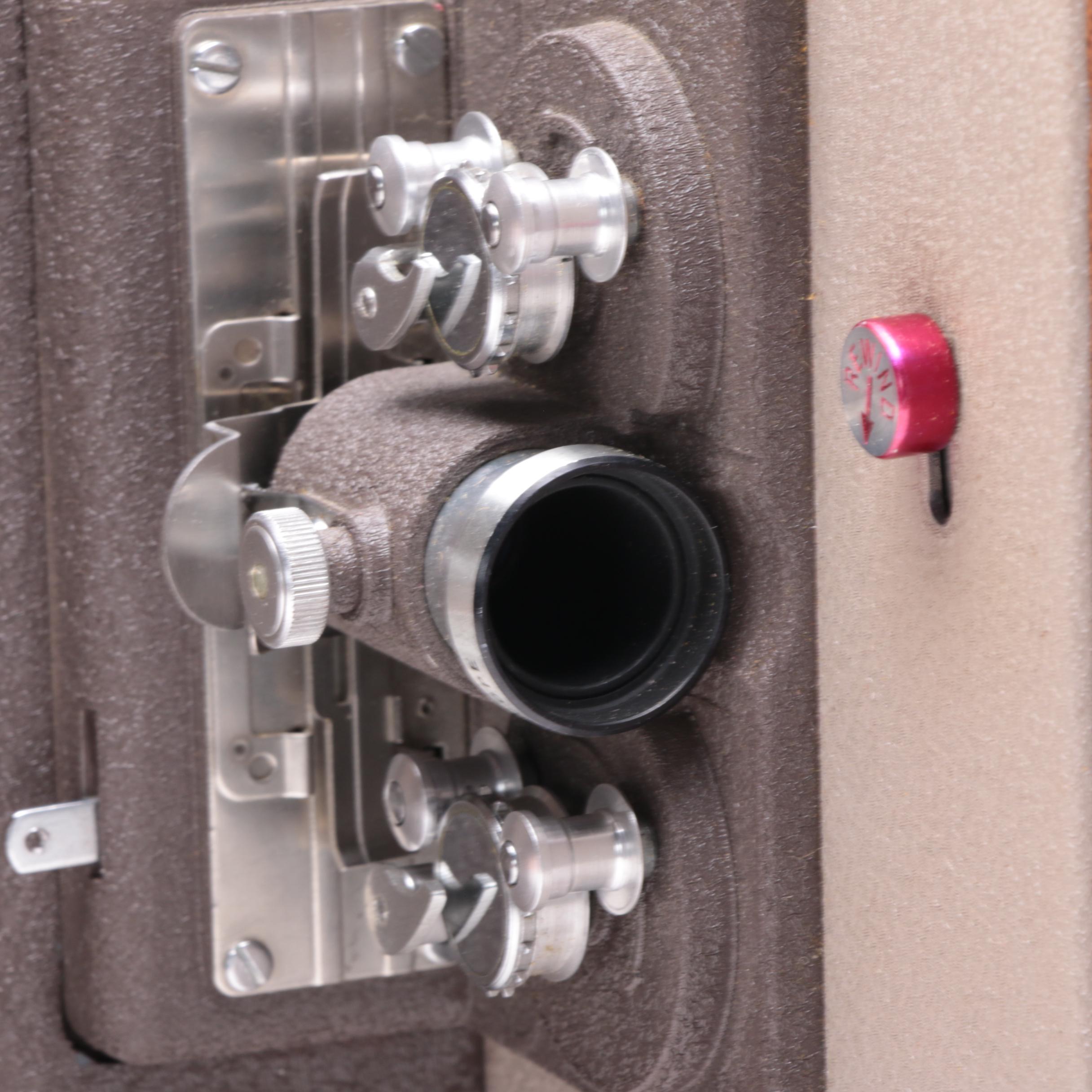 Keystone "Sixty" Portable 8mm Film Projector, Mid-Century