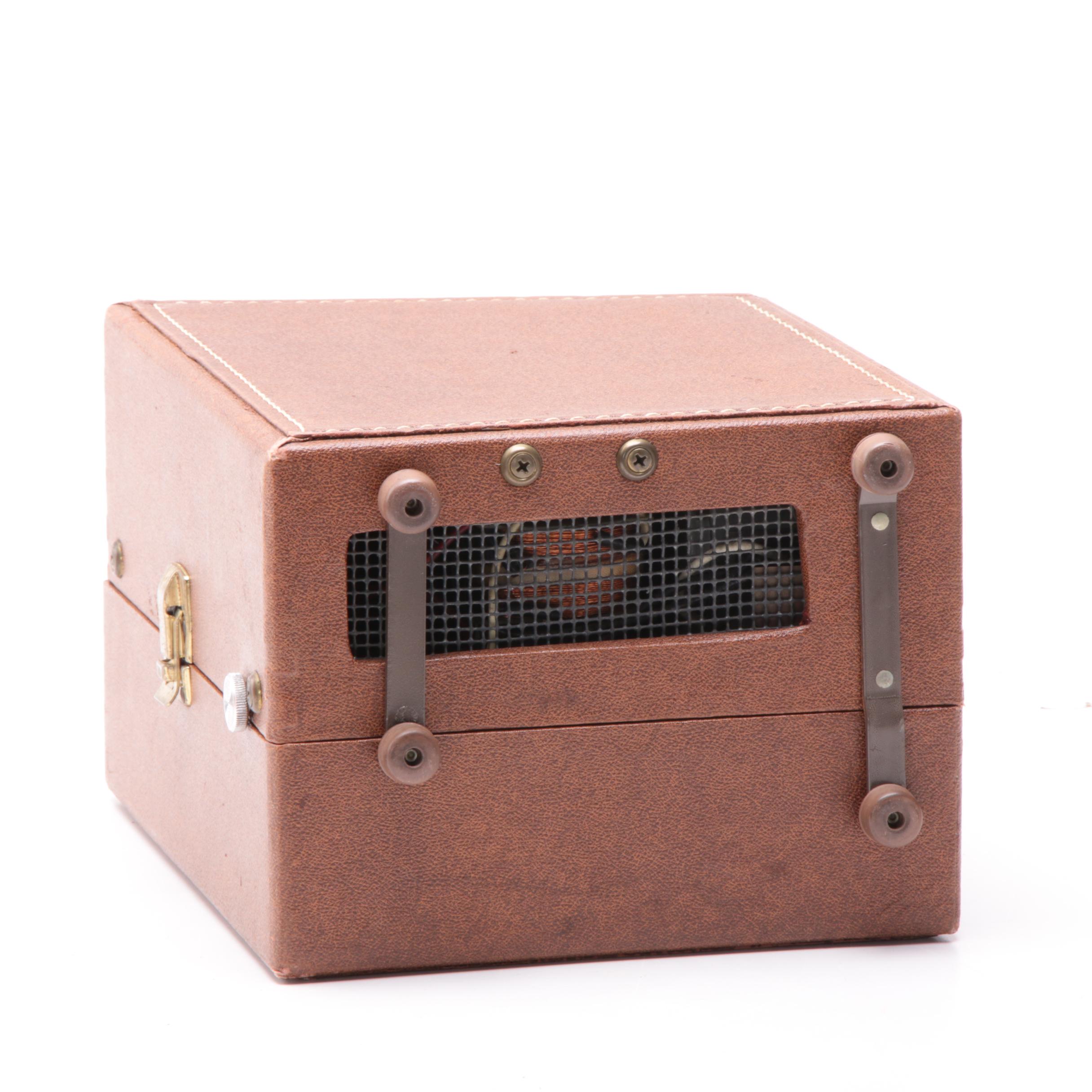 Keystone "Sixty" Portable 8mm Film Projector, Mid-Century