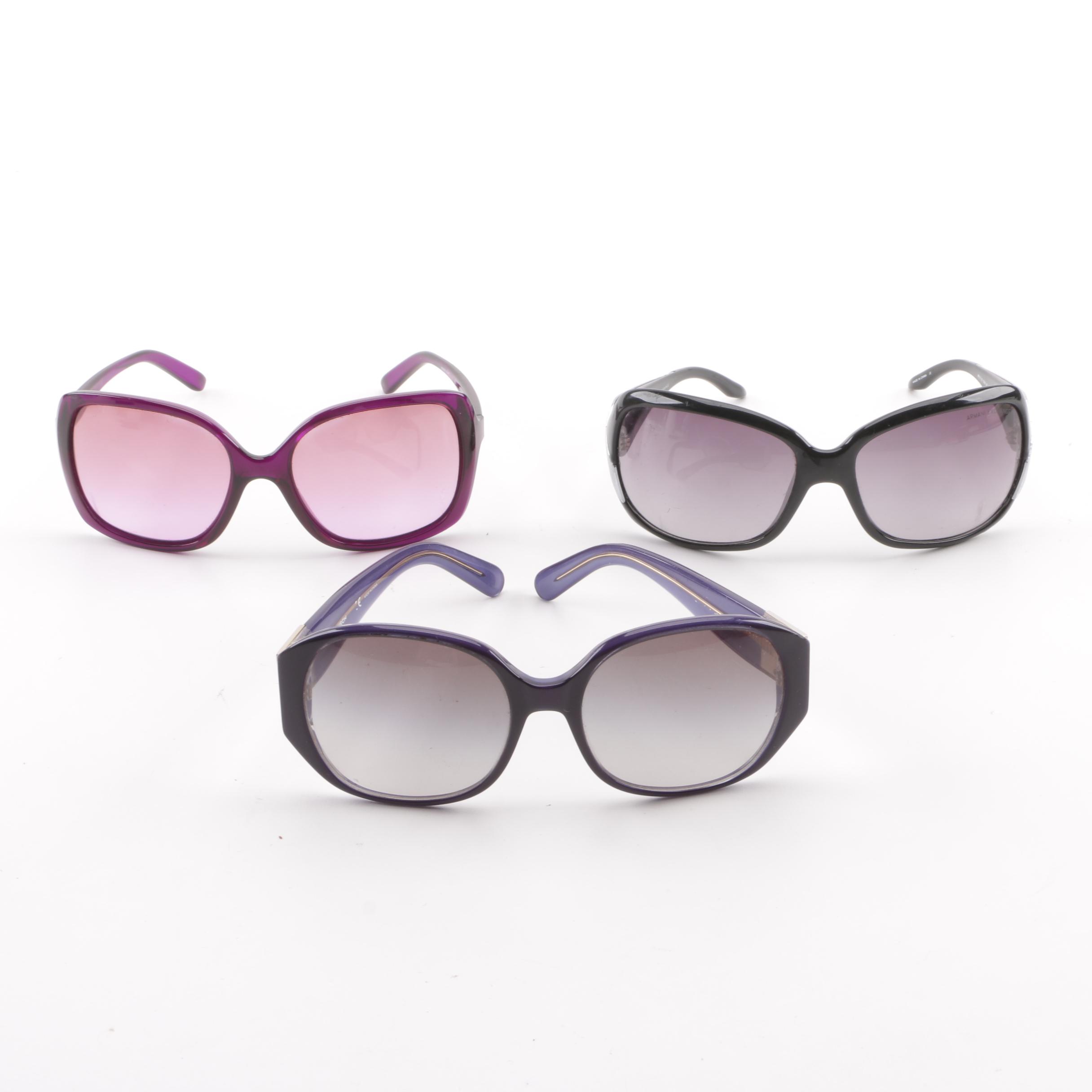 Armani Exchange, Oakley Beckon and Tory Burch Sunglasses