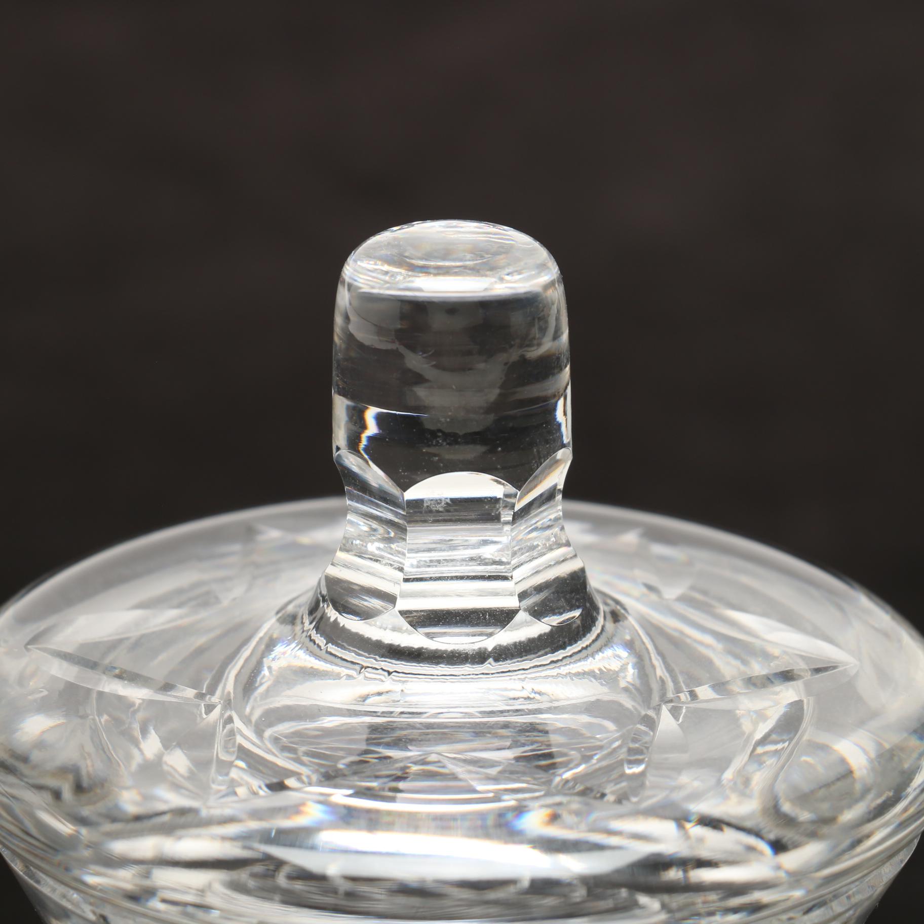 Waterford Crystal "Giftware" Honey Jar with Lid