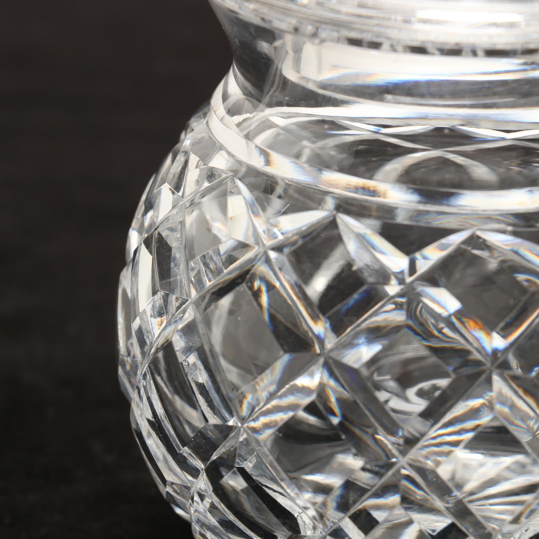 Waterford Crystal "Giftware" Honey Jar with Lid