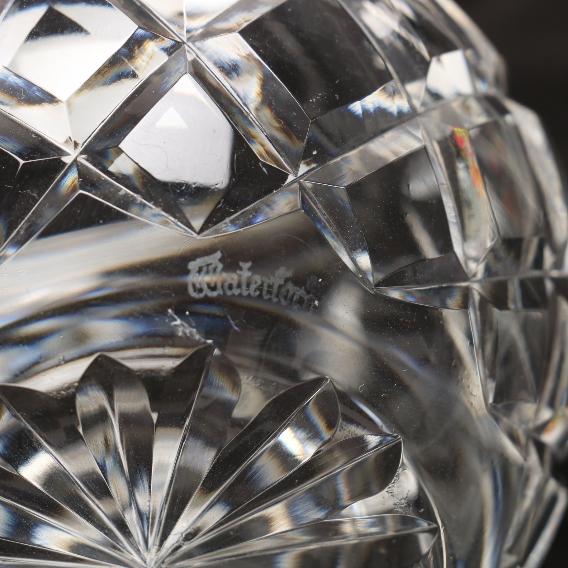 Waterford Crystal "Giftware" Honey Jar with Lid