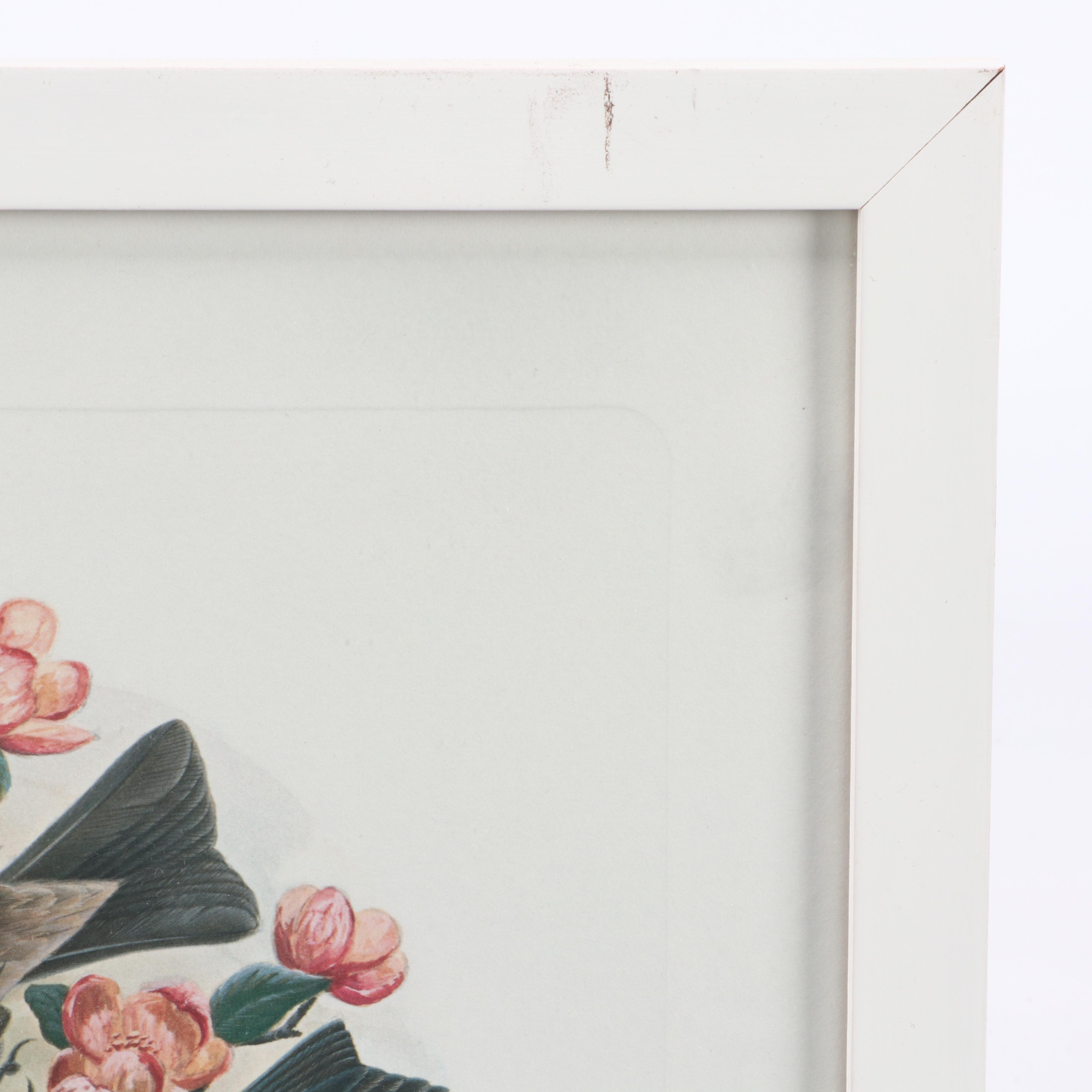 John Ruthven Artist's Proof Offset Lithograph "Indigo Buntings"