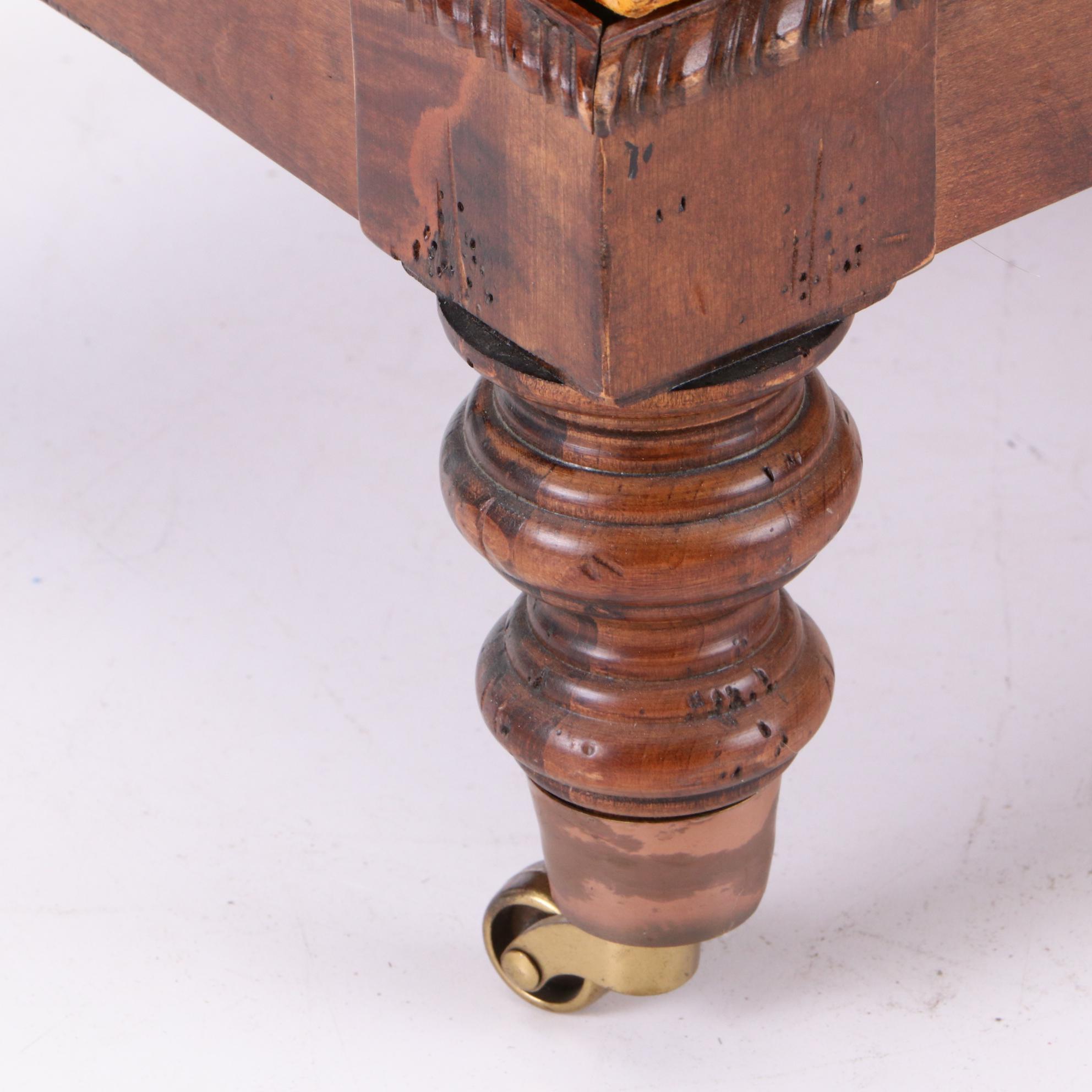 Italian-Made Stacked Books Accent Table