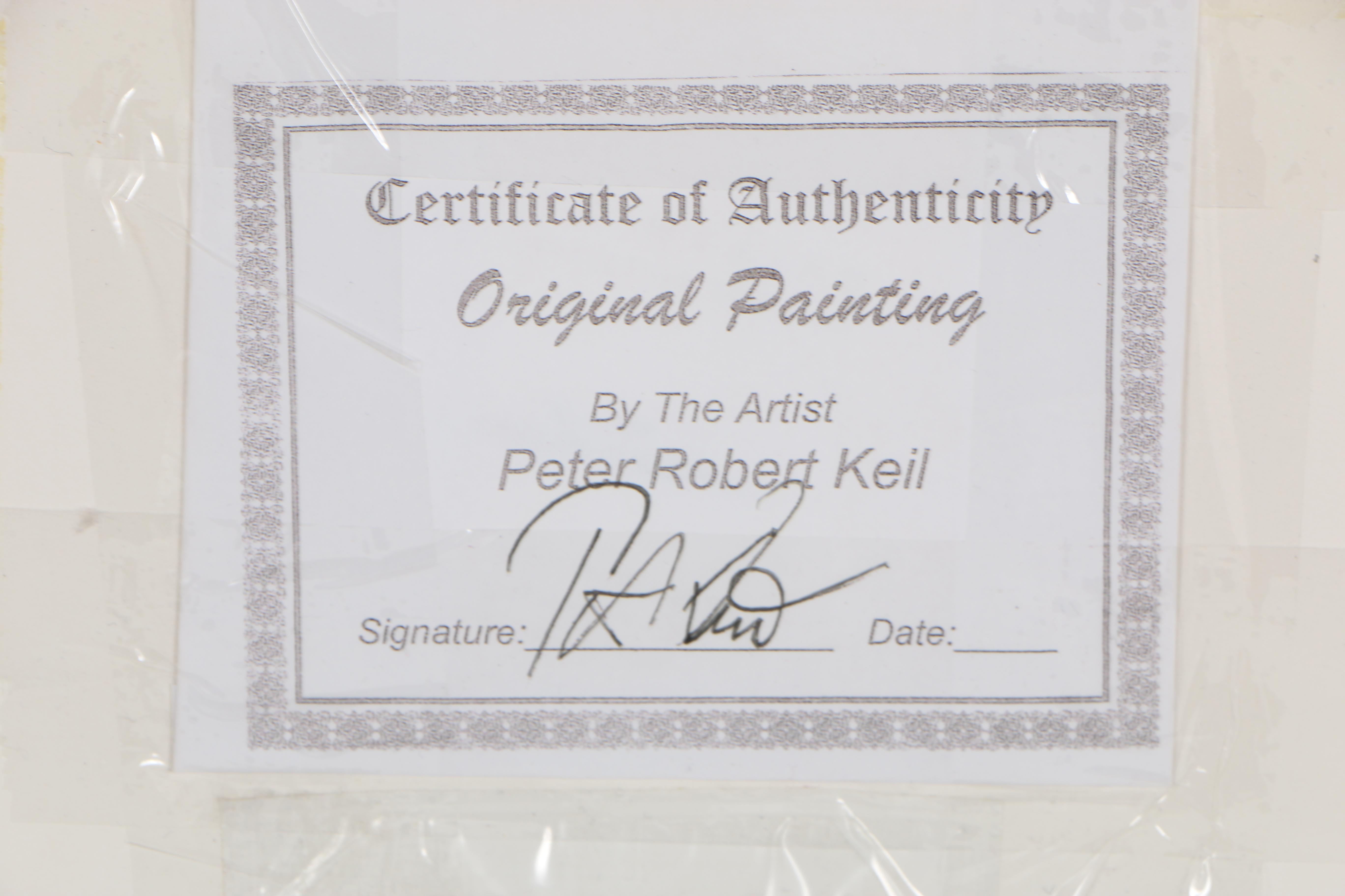 Peter Keil 1969 Acrylic Painting