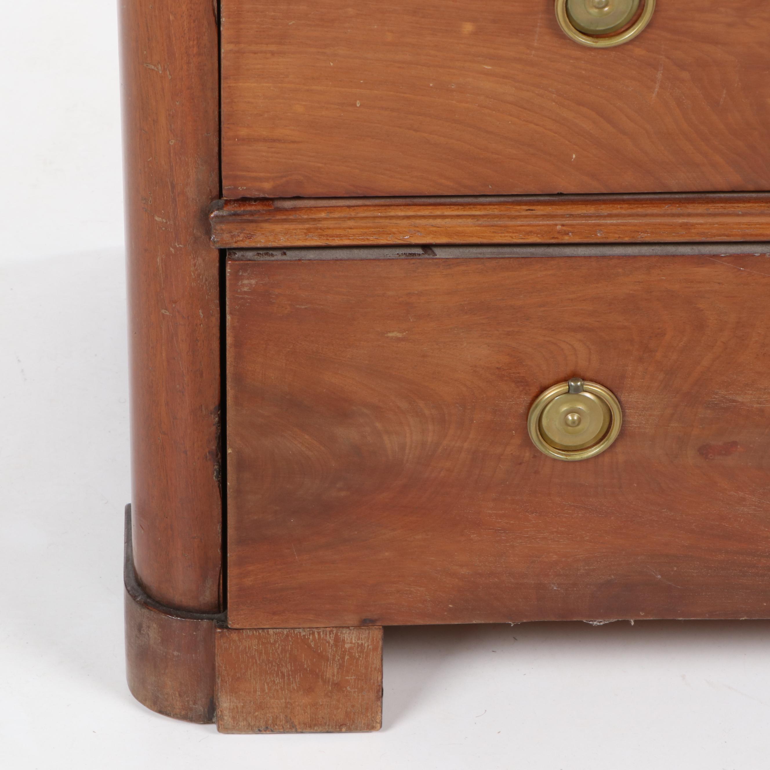 Empire Mahogany Fall-Front Secretary Desk, Early 19th Century