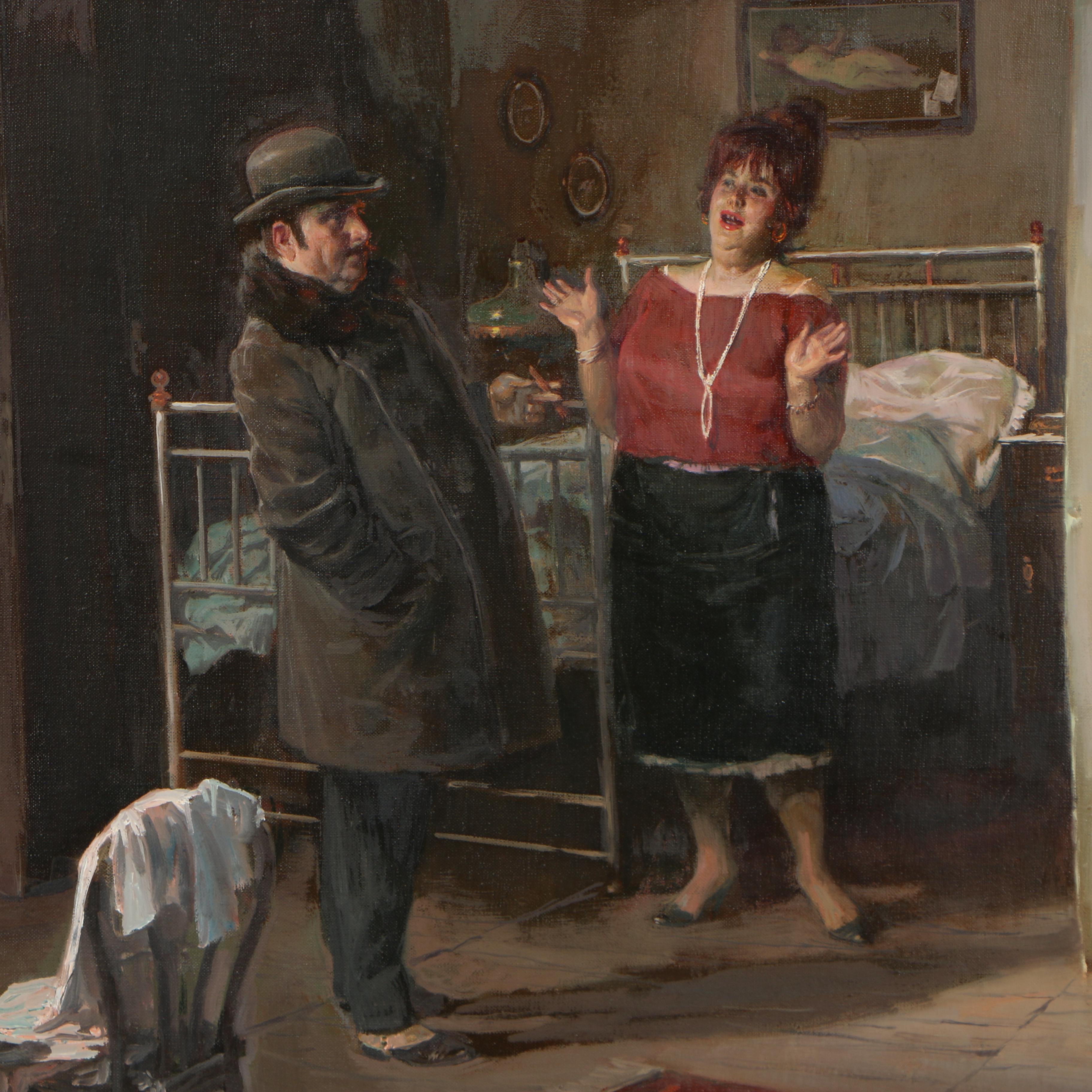 Lajos Markos Oil Painting on Canvas