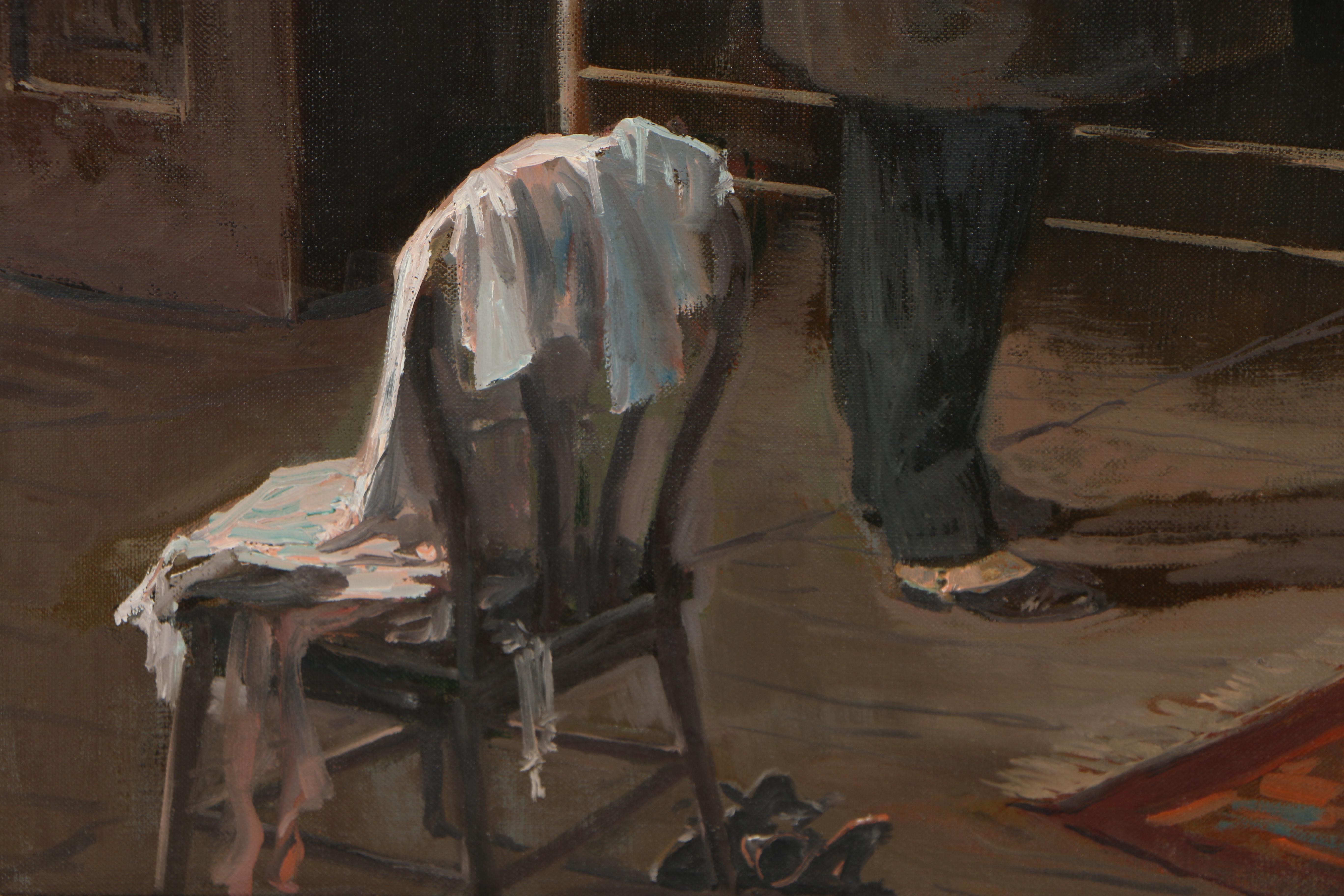 Lajos Markos Oil Painting on Canvas