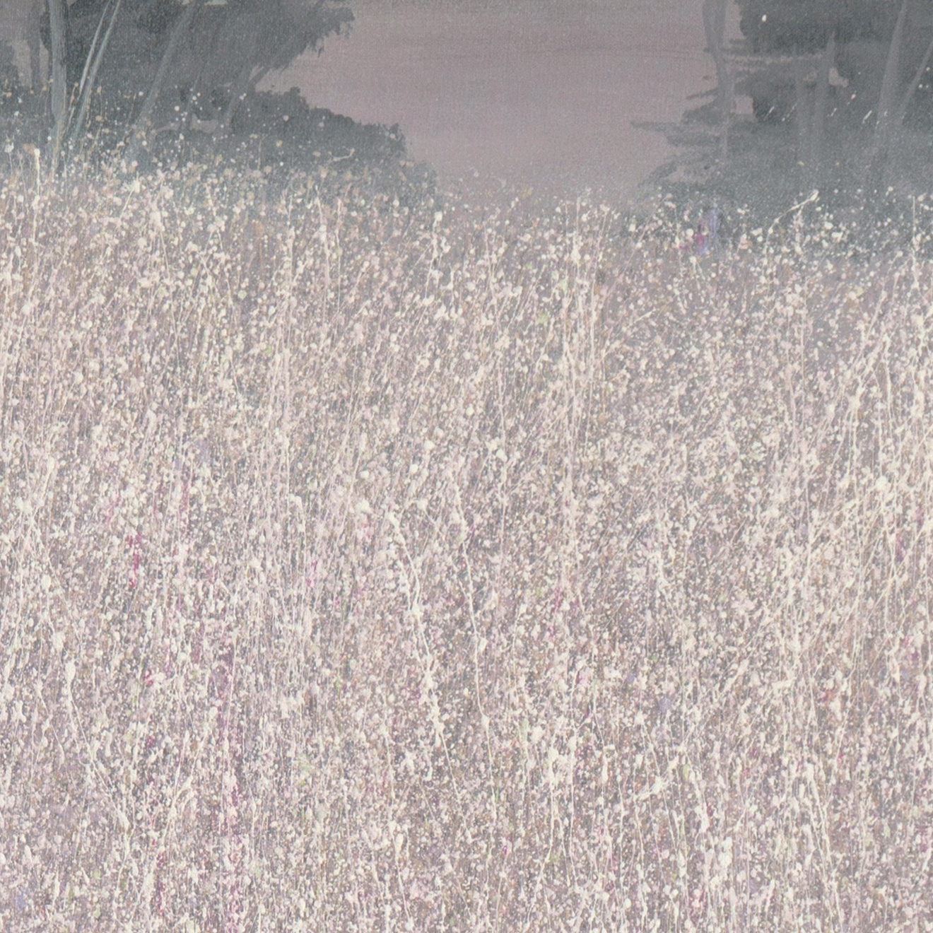 Duane Albert Armstrong Oil Painting "Grassy Field with Ladybird"