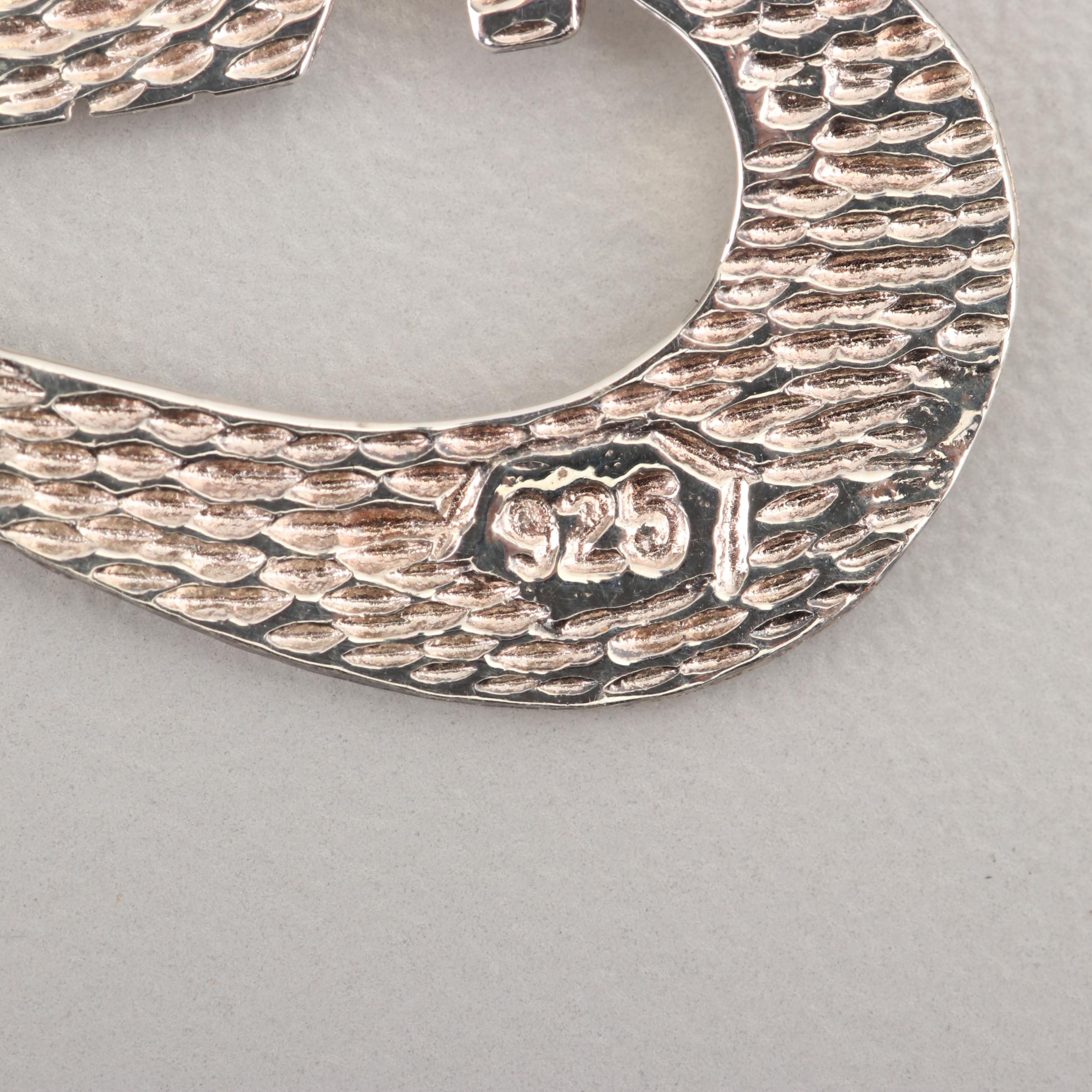 James Avery Sterling Silver Chain with Nike Pendant