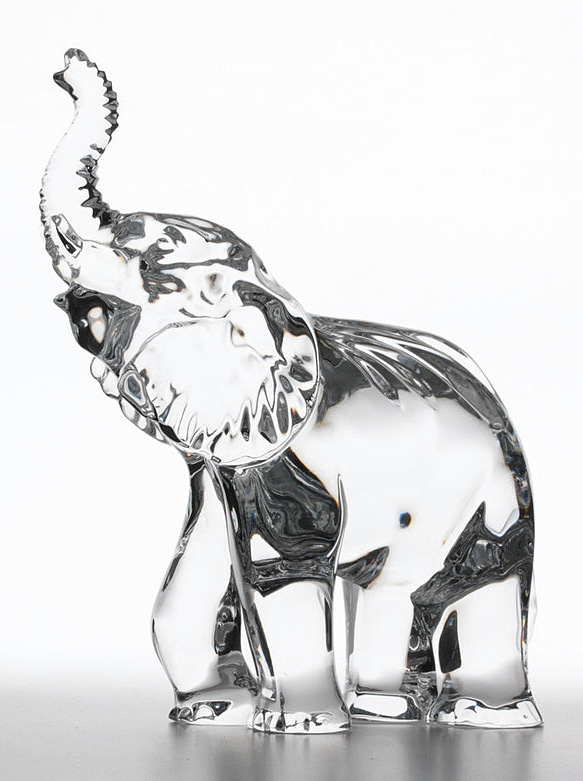 Waterford Crystal Elephant Figurine