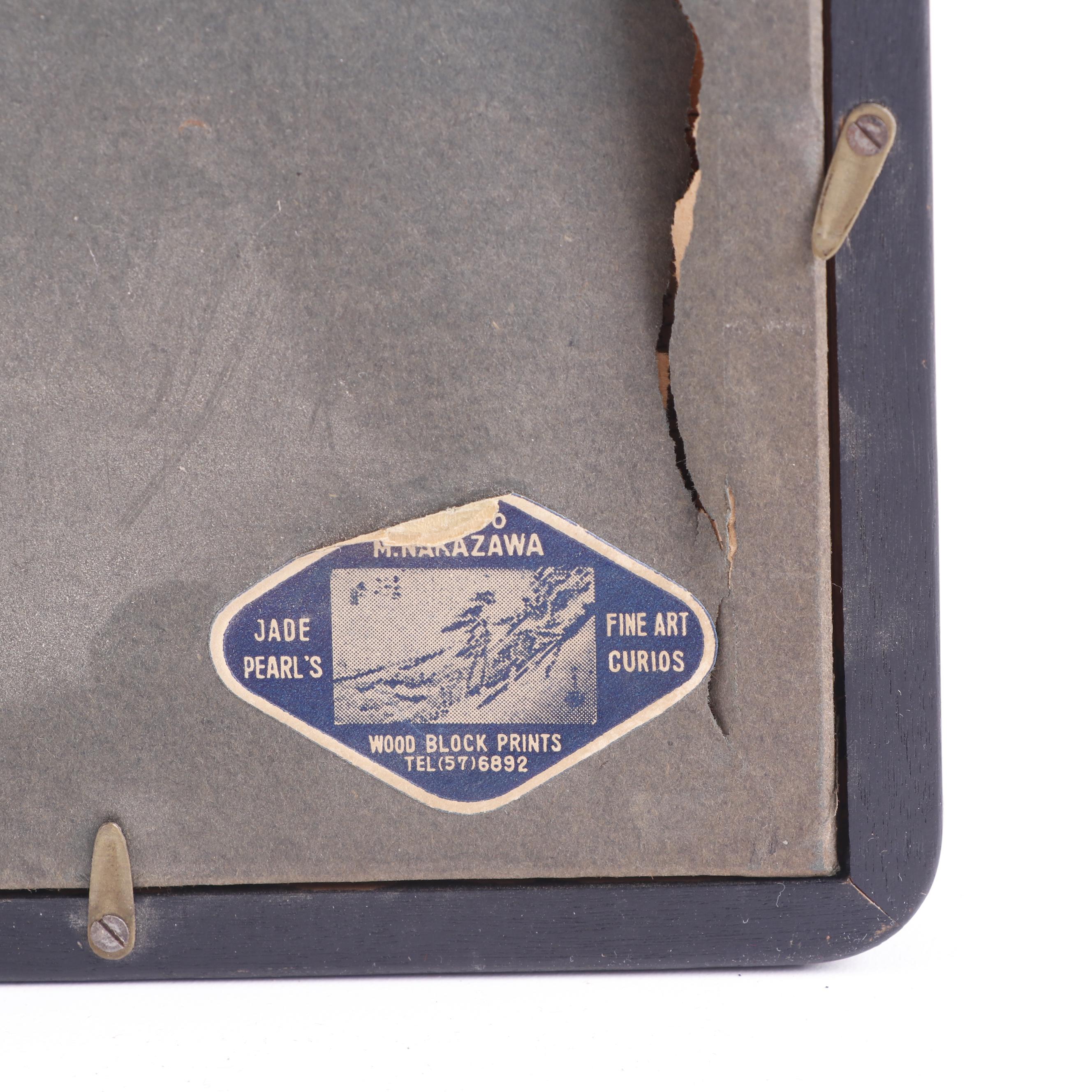 Kubo Shunman Ukiyo-e Woodblock Print of Bijin