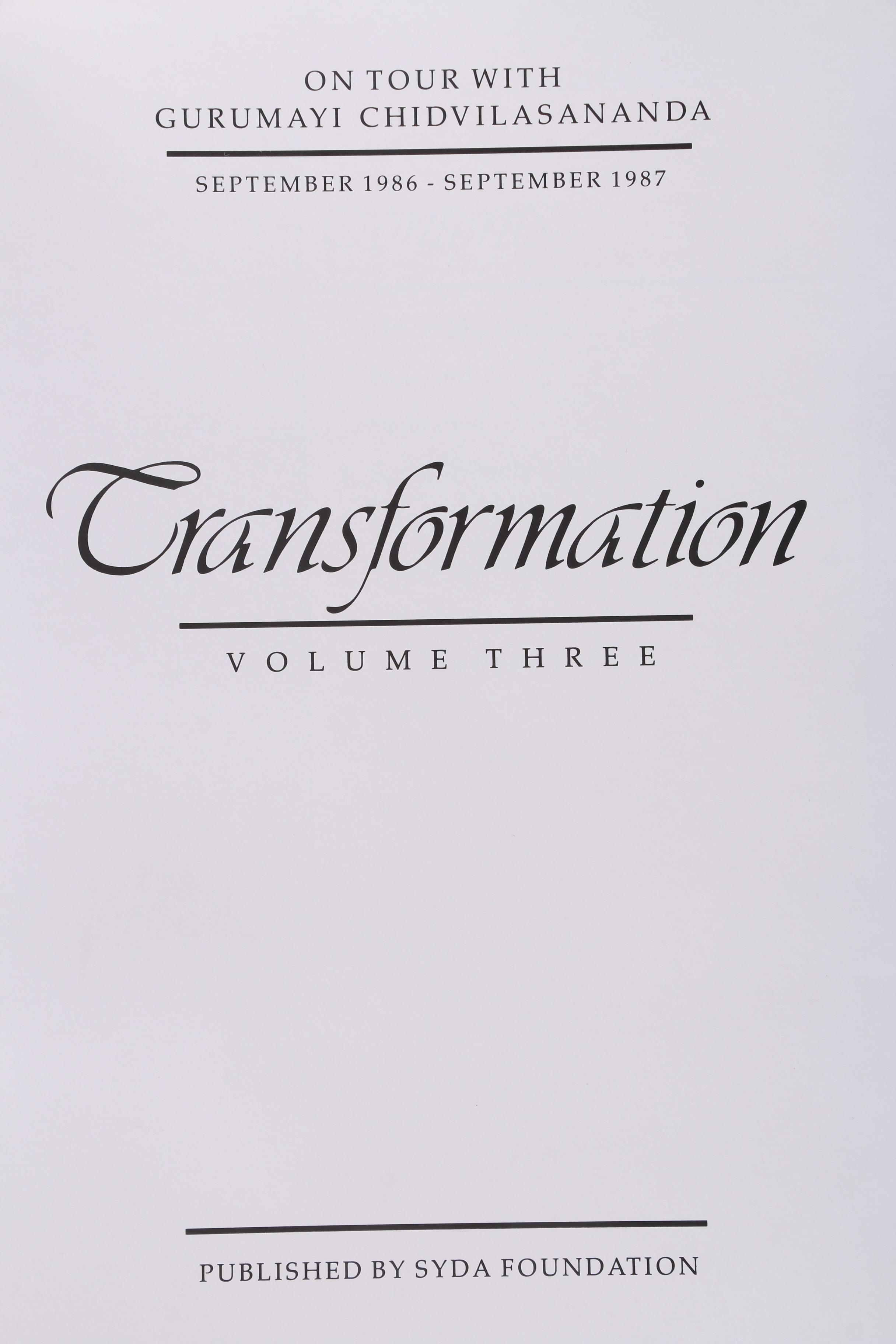 Books on Gurumayi Chidvilasananda and Darshan