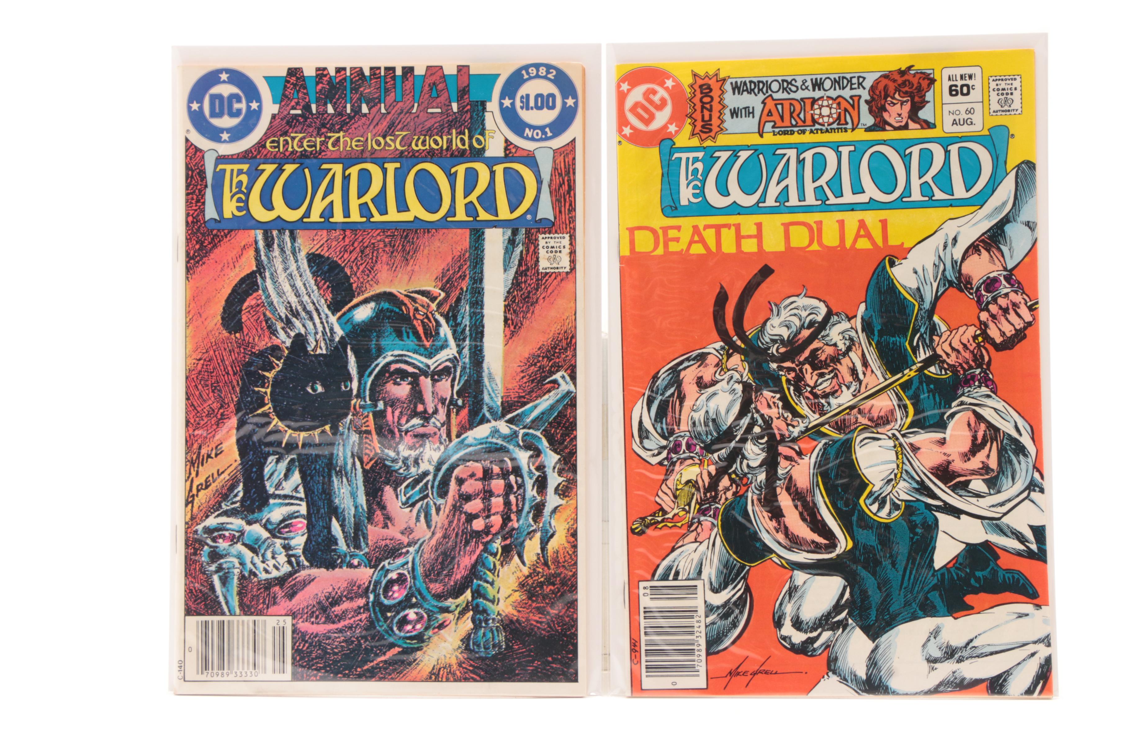 DC Bronze Age "Enter the Lost World of The Warlord" Comic Books
