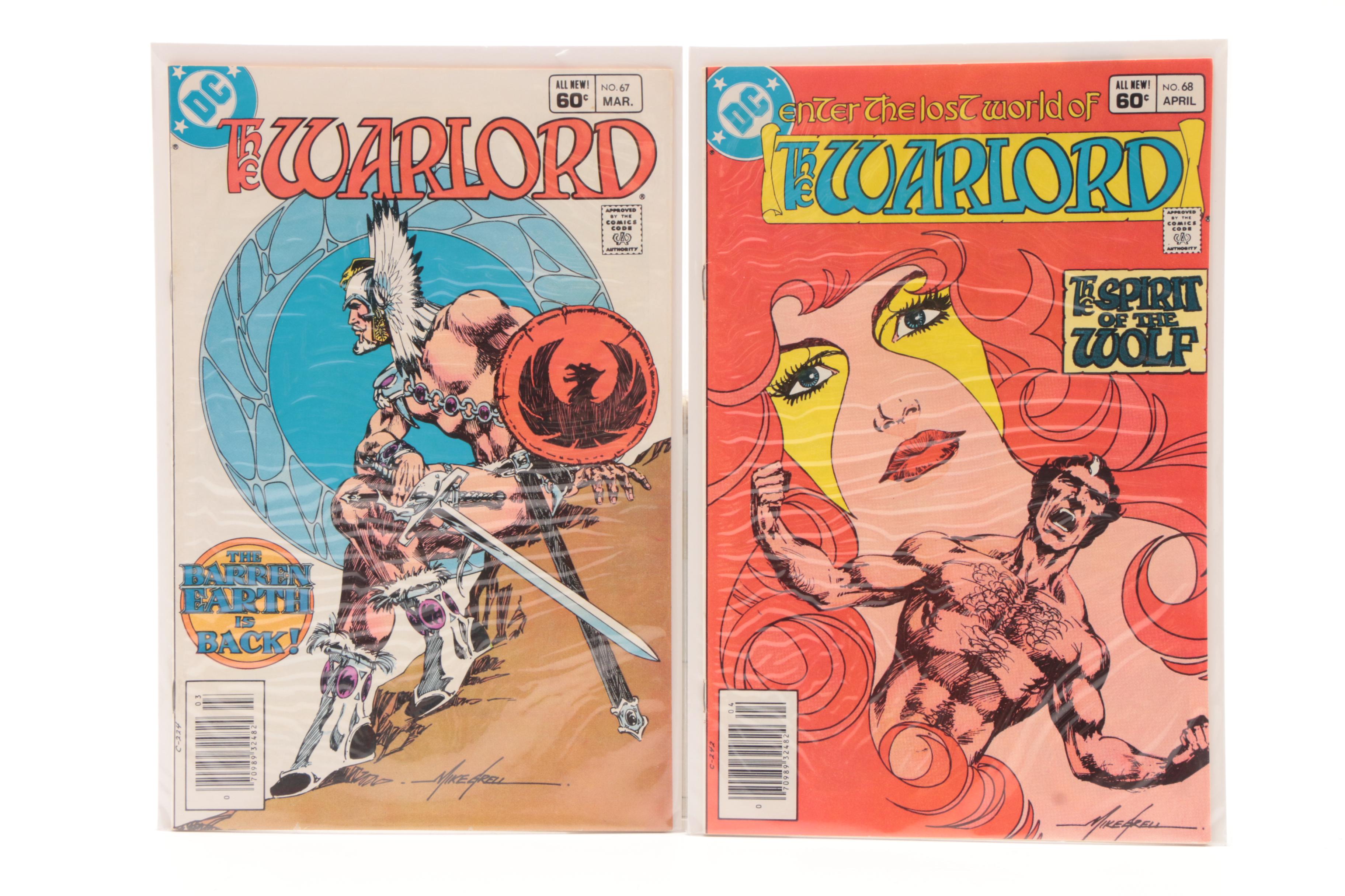 DC Bronze Age "Enter the Lost World of The Warlord" Comic Books