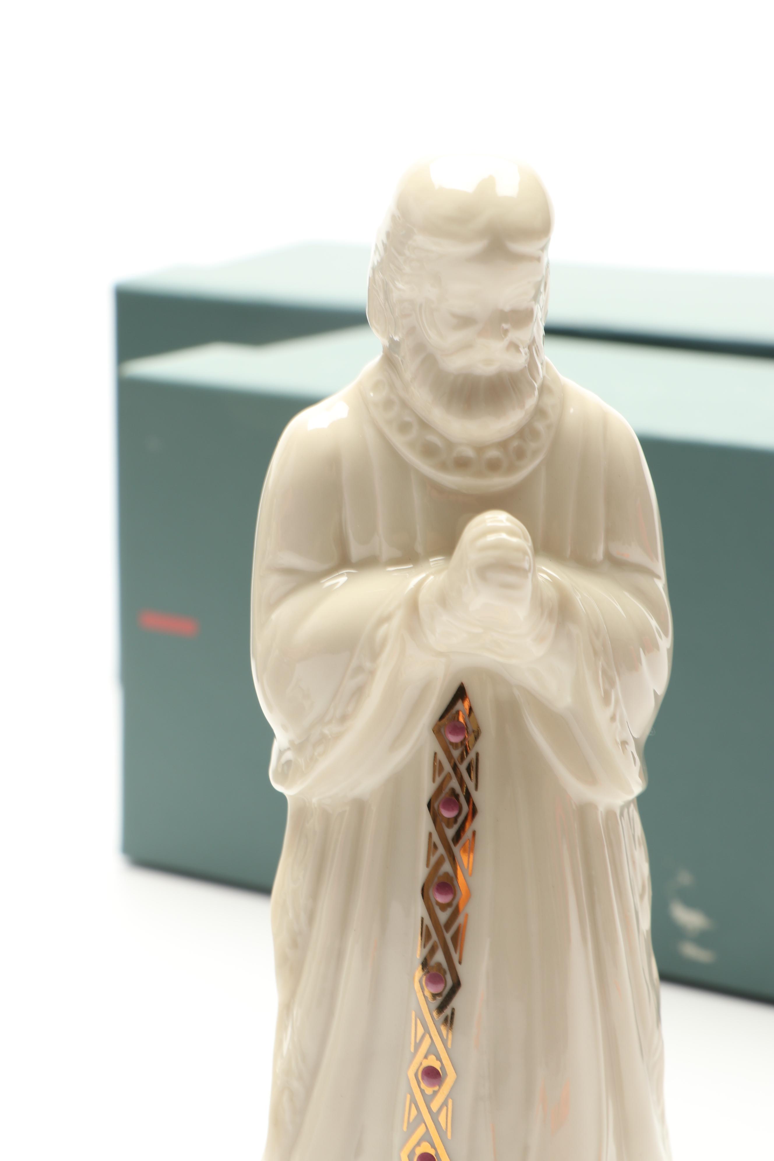 Lenox "China Jewels Collection" Holy Family and Other Nativity Scene Figurines