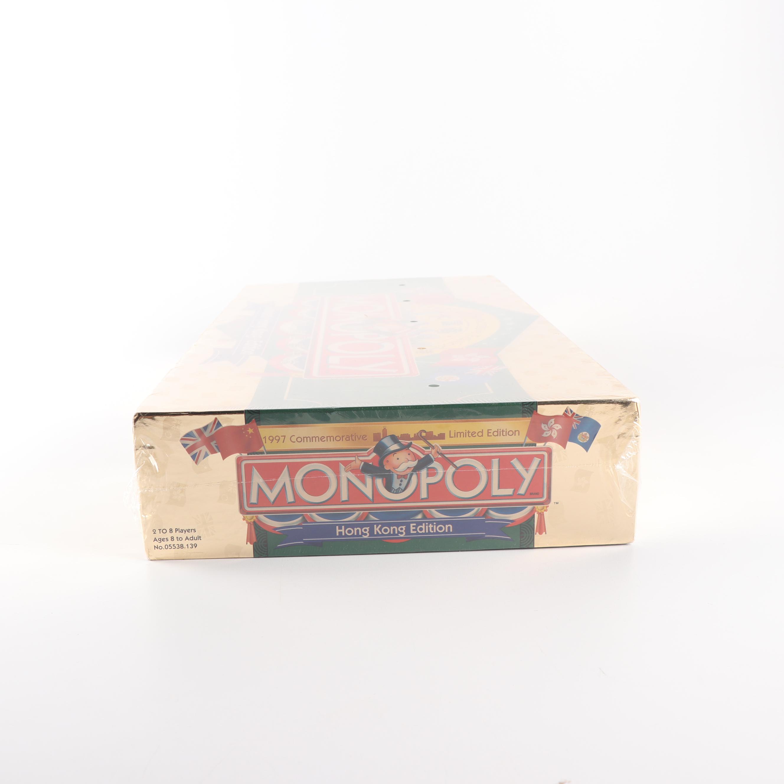 Monopoly 1997 Commemorative Hong Kong Limited Edition Board Game
