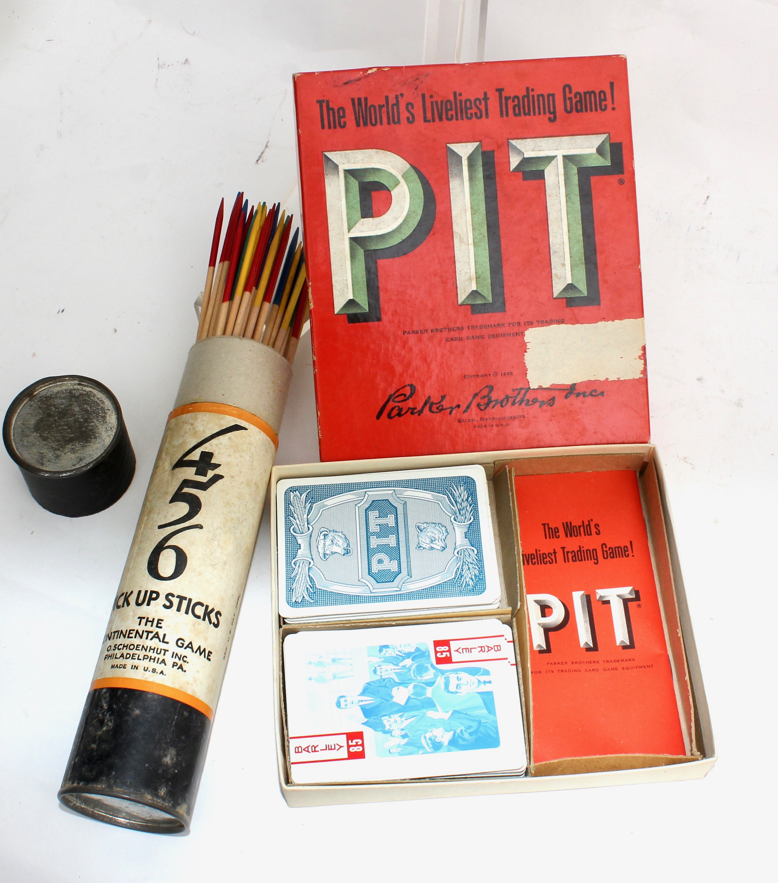 Vintage Games and Glass Marbles