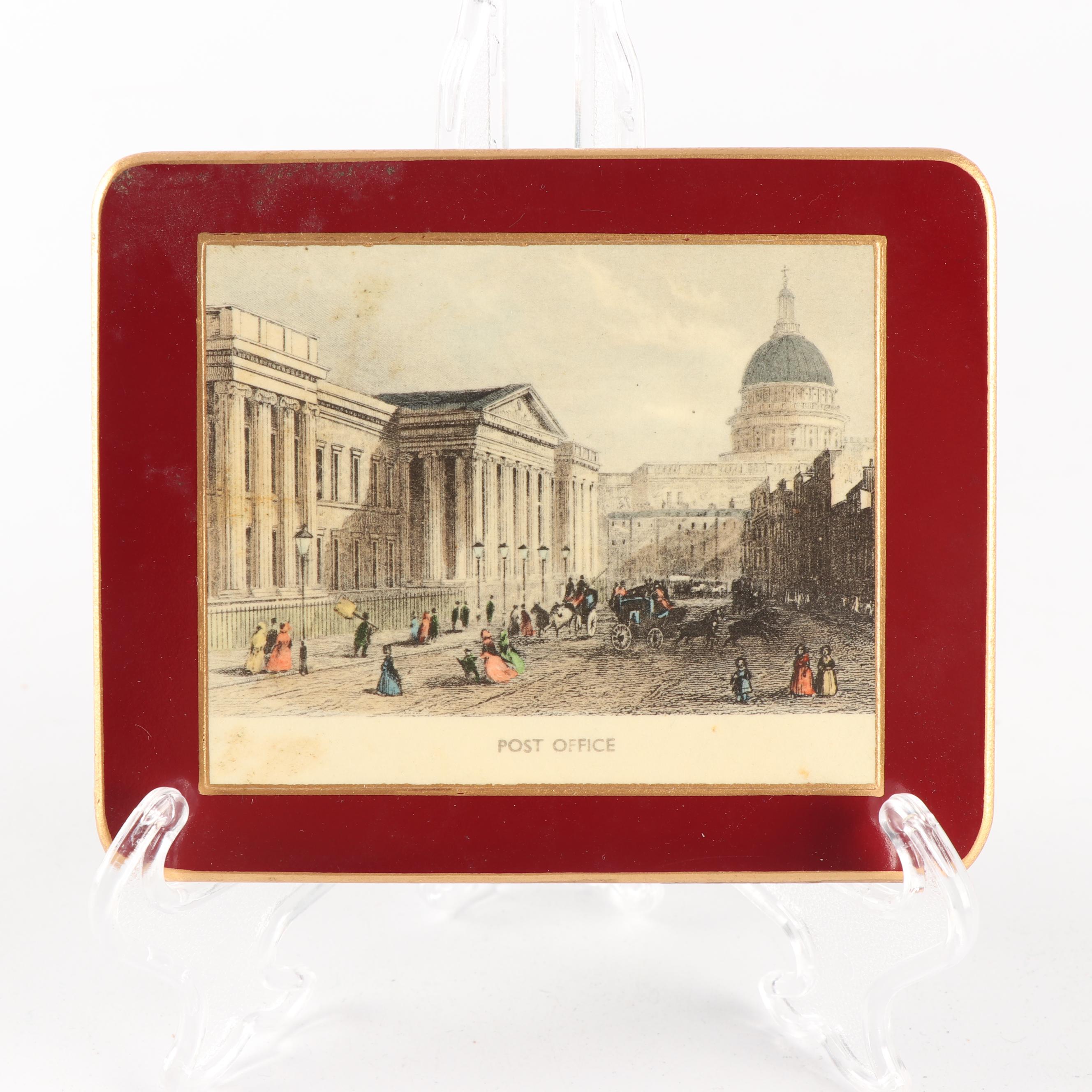 Vintage Lady Claire Place Mat and Coaster set from "London Collection"