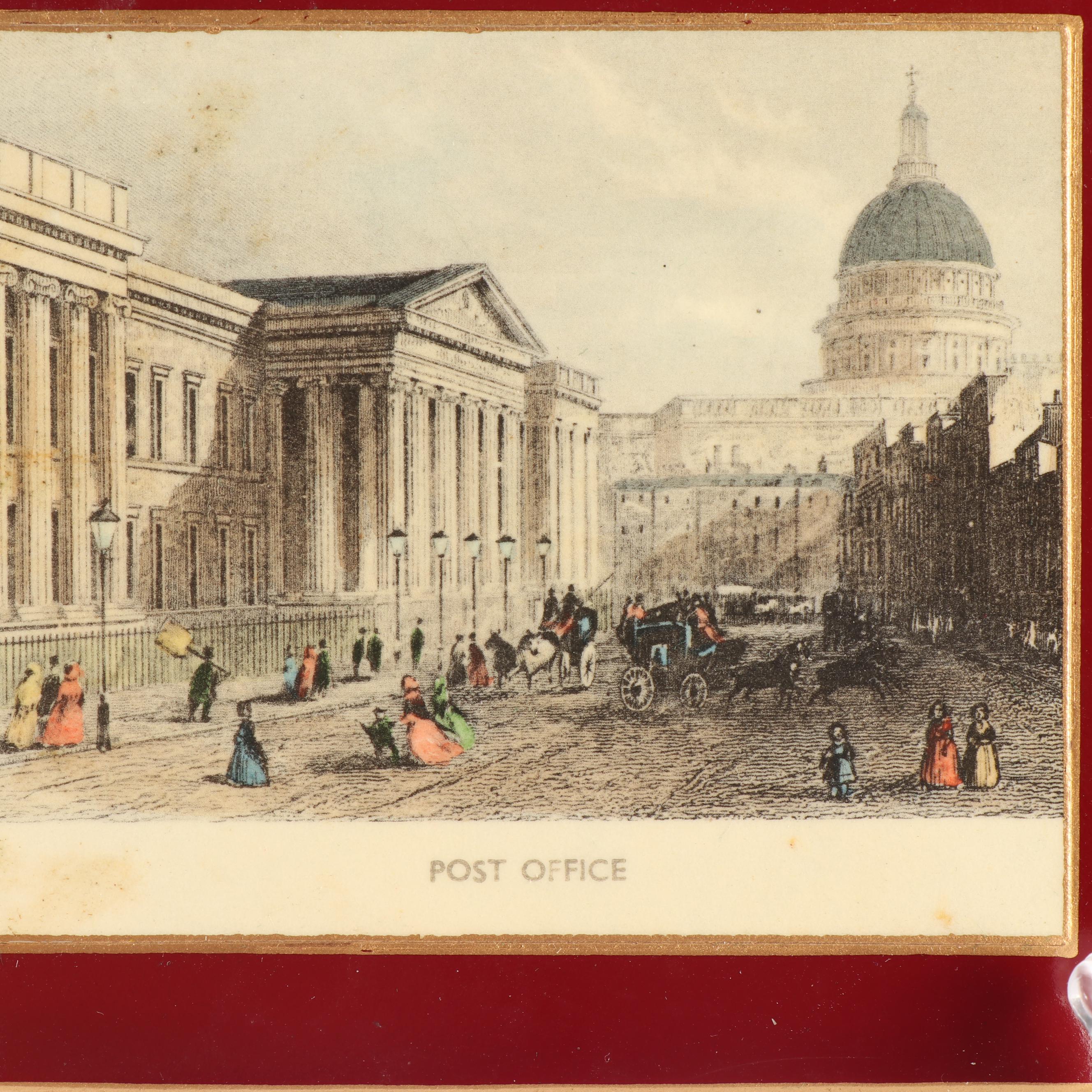 Vintage Lady Claire Place Mat and Coaster set from "London Collection"