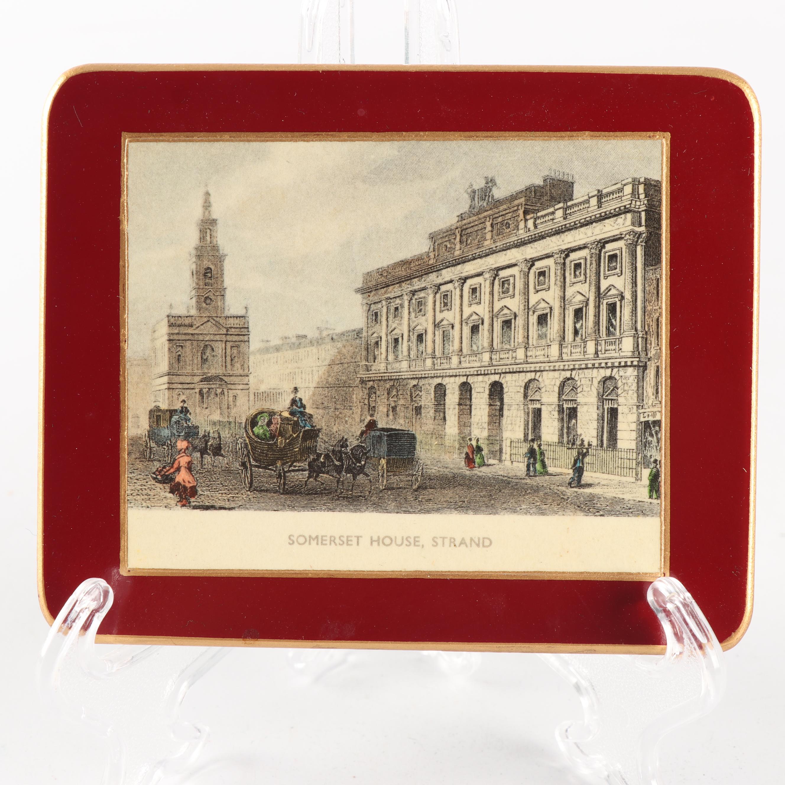 Vintage Lady Claire Place Mat and Coaster set from "London Collection"