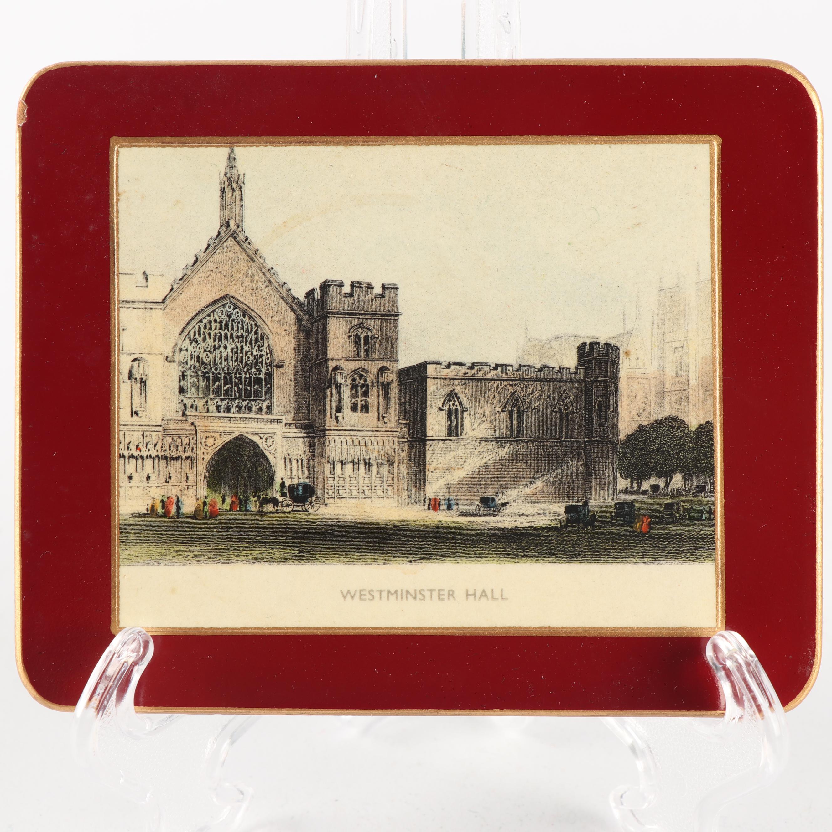 Vintage Lady Claire Place Mat and Coaster set from "London Collection"