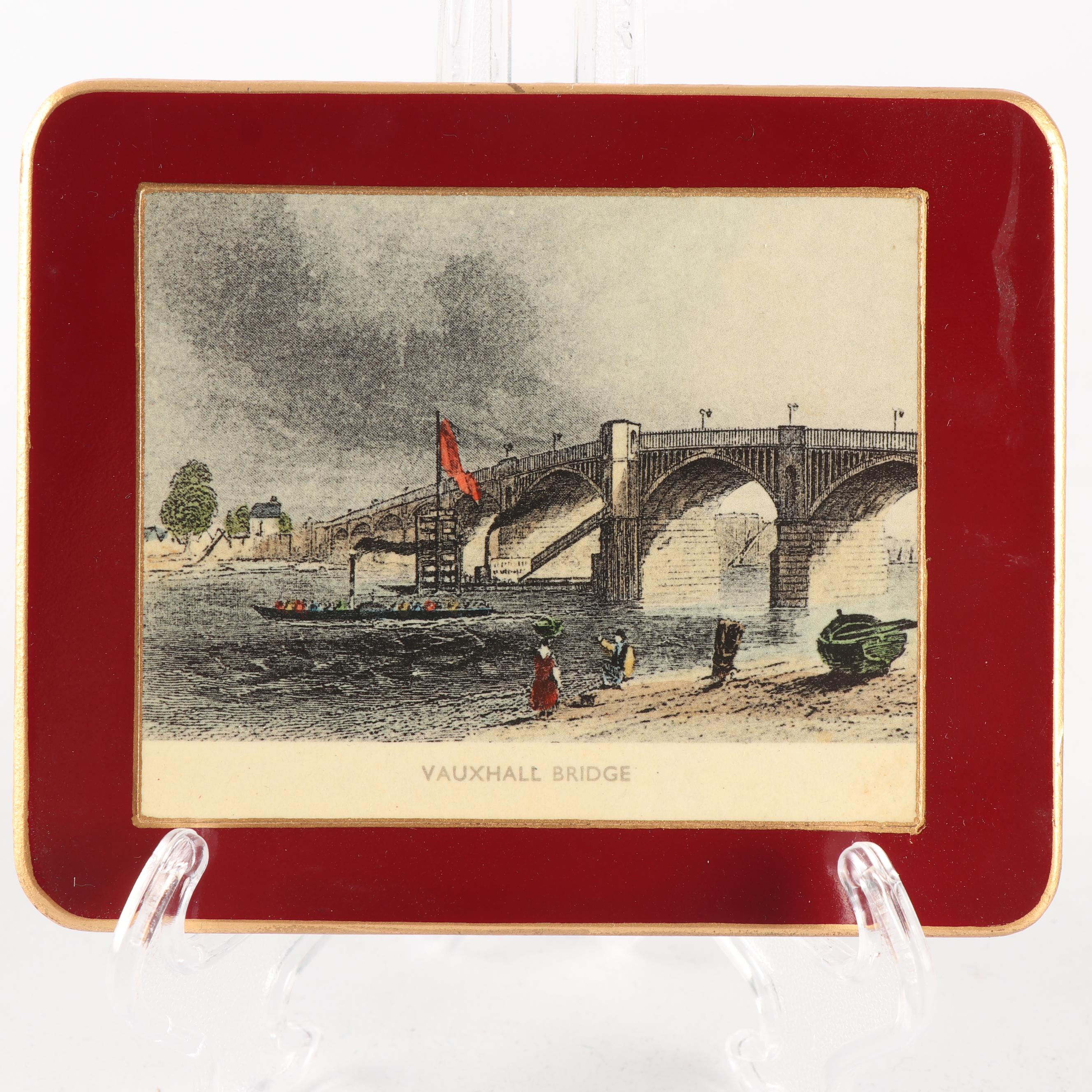 Vintage Lady Claire Place Mat and Coaster set from "London Collection"