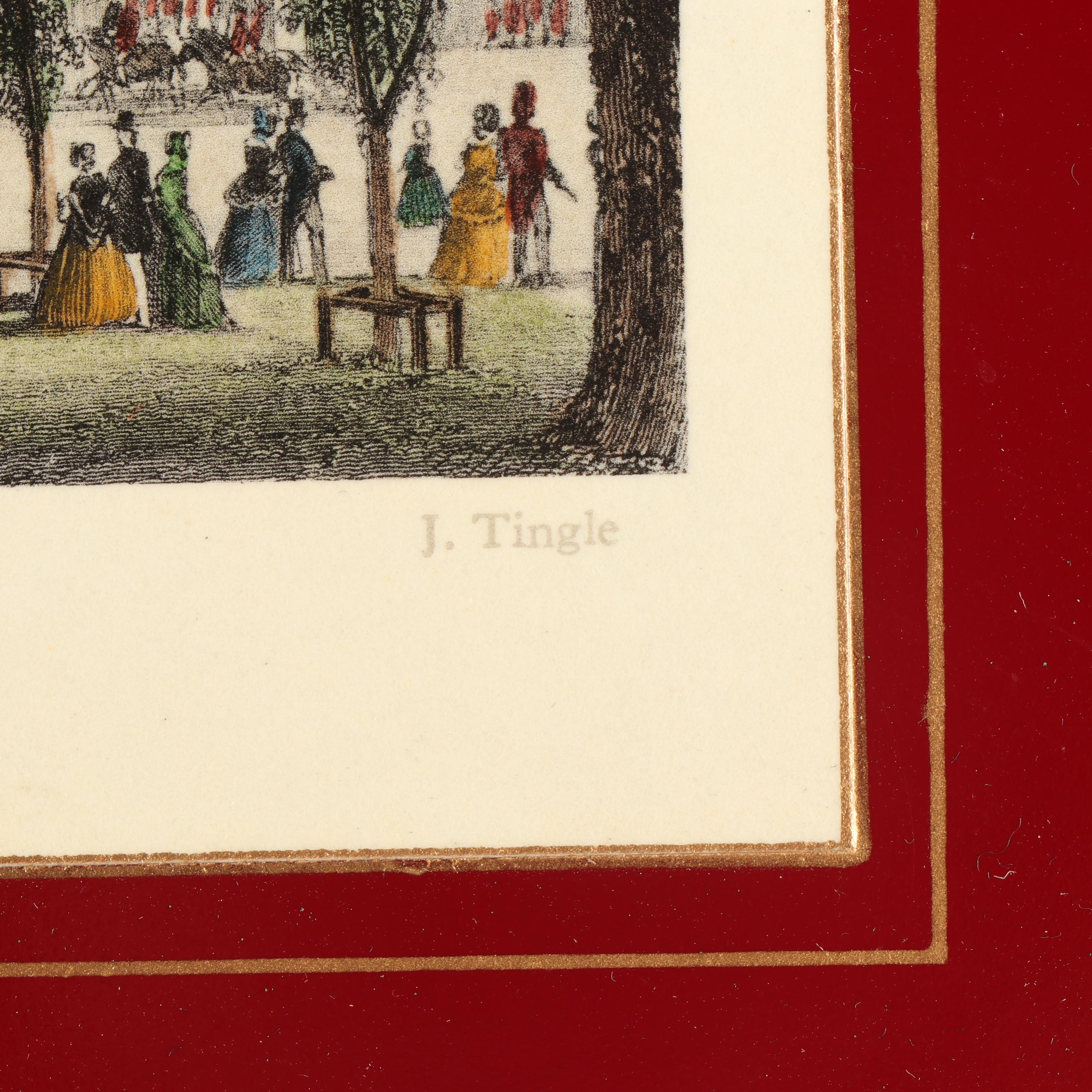 Vintage Lady Claire Place Mat and Coaster set from "London Collection"