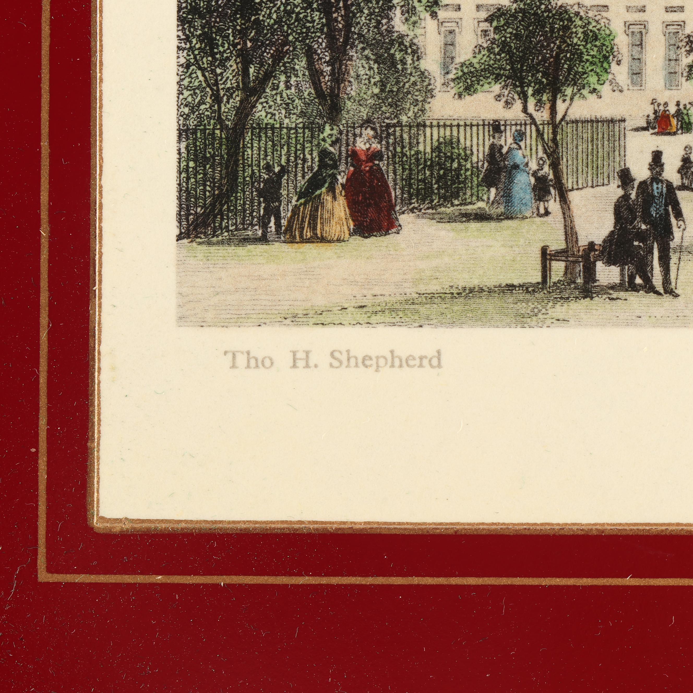 Vintage Lady Claire Place Mat and Coaster set from "London Collection"