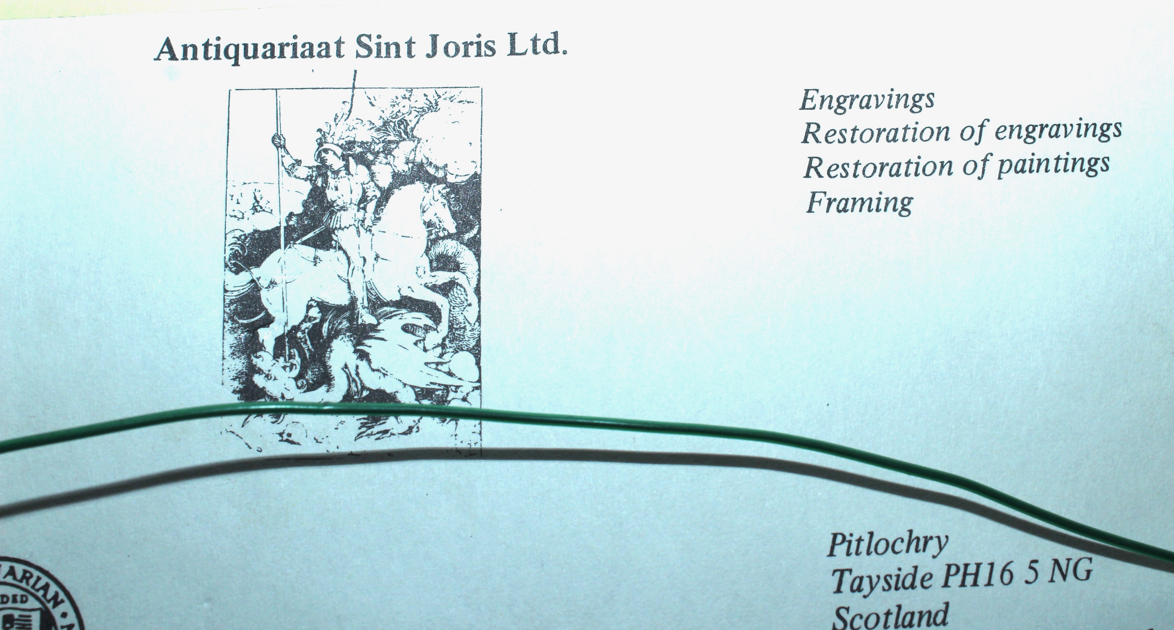 Two European Landscape Engravings