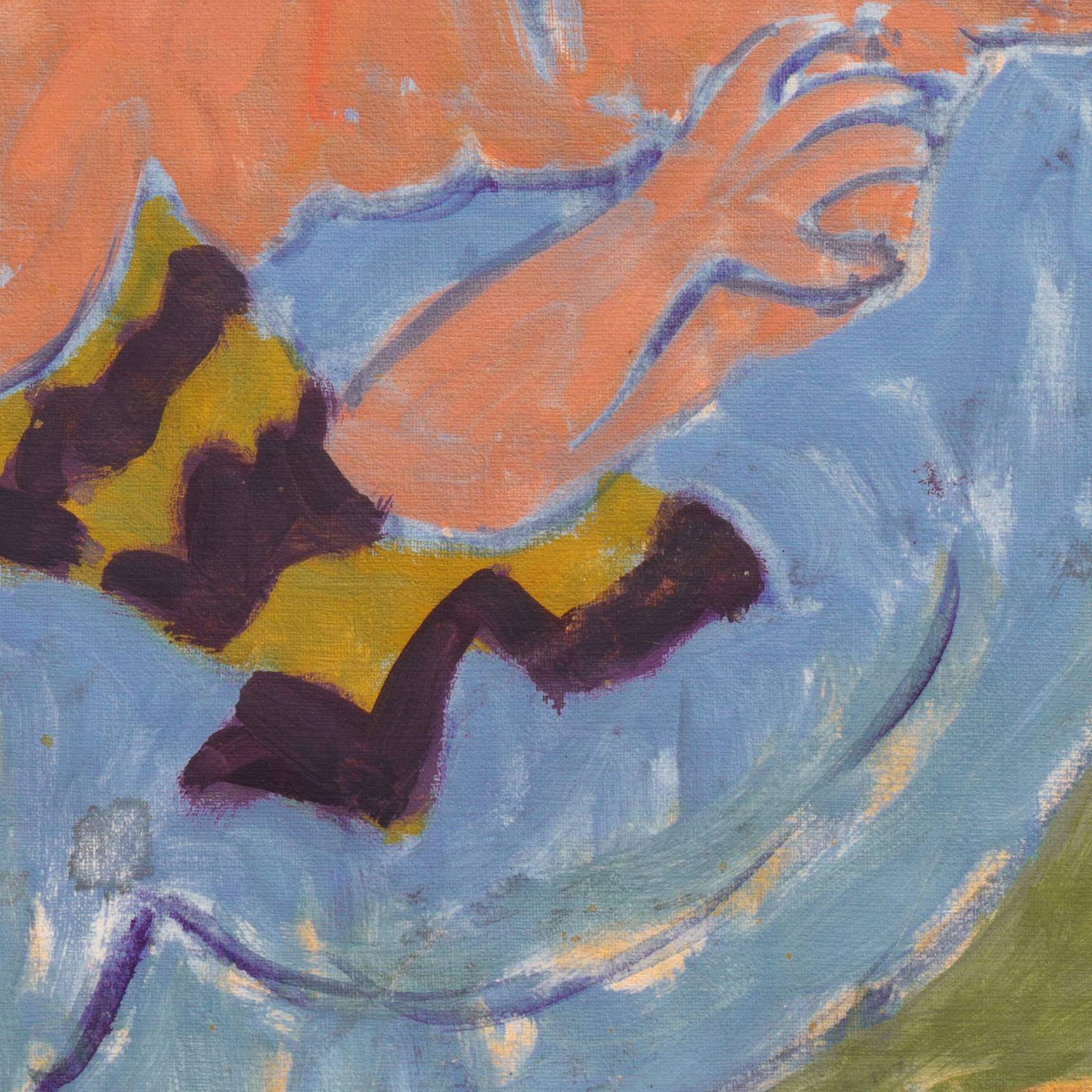 Victor Di Gesu Oil Painting "Reclining Nude in Interior"