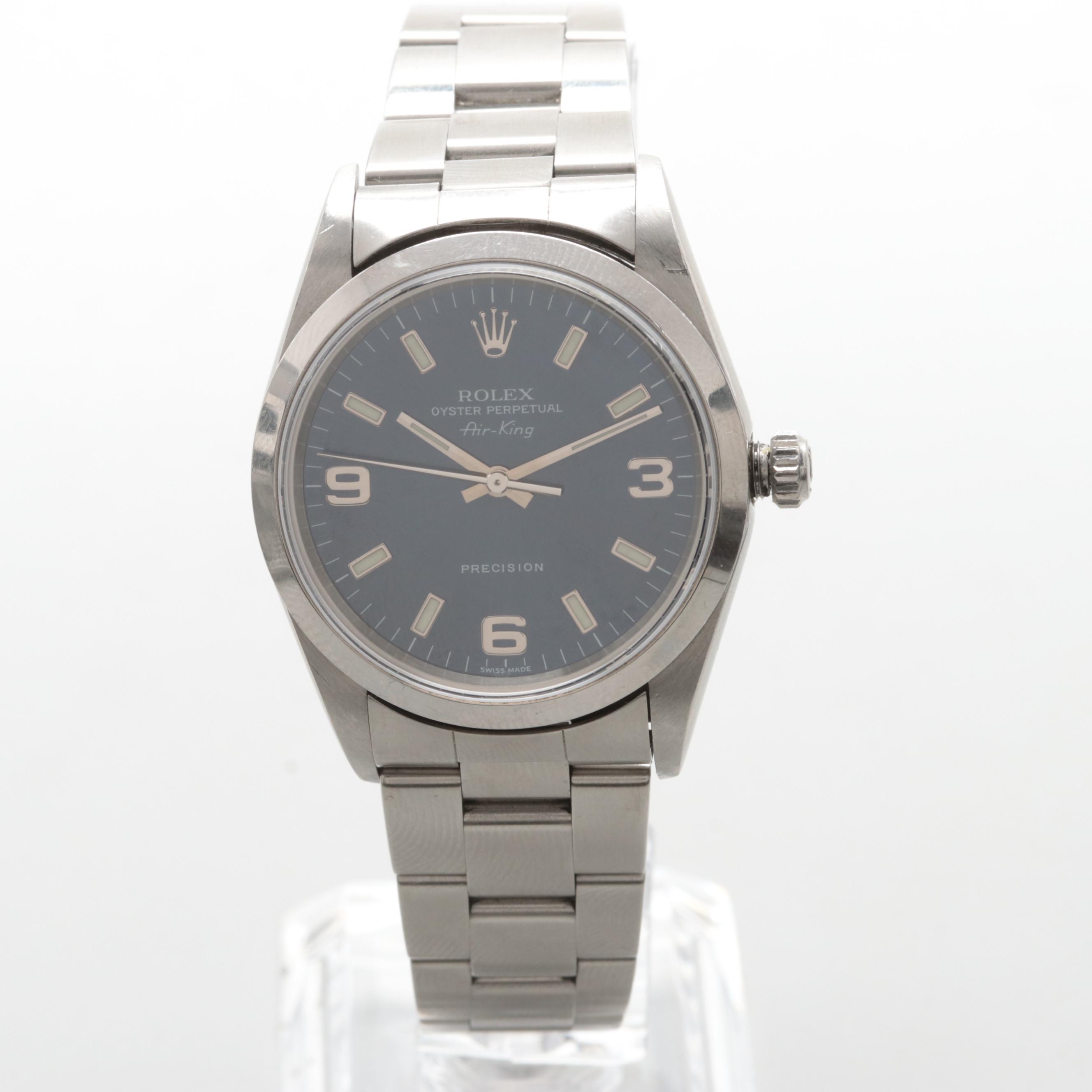 Rolex Air King Stainless Steel Watch, 2004